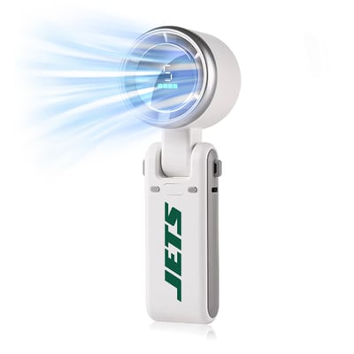 New York Jets ActionHeat AlphaCool Rechargeable Handheld Fan