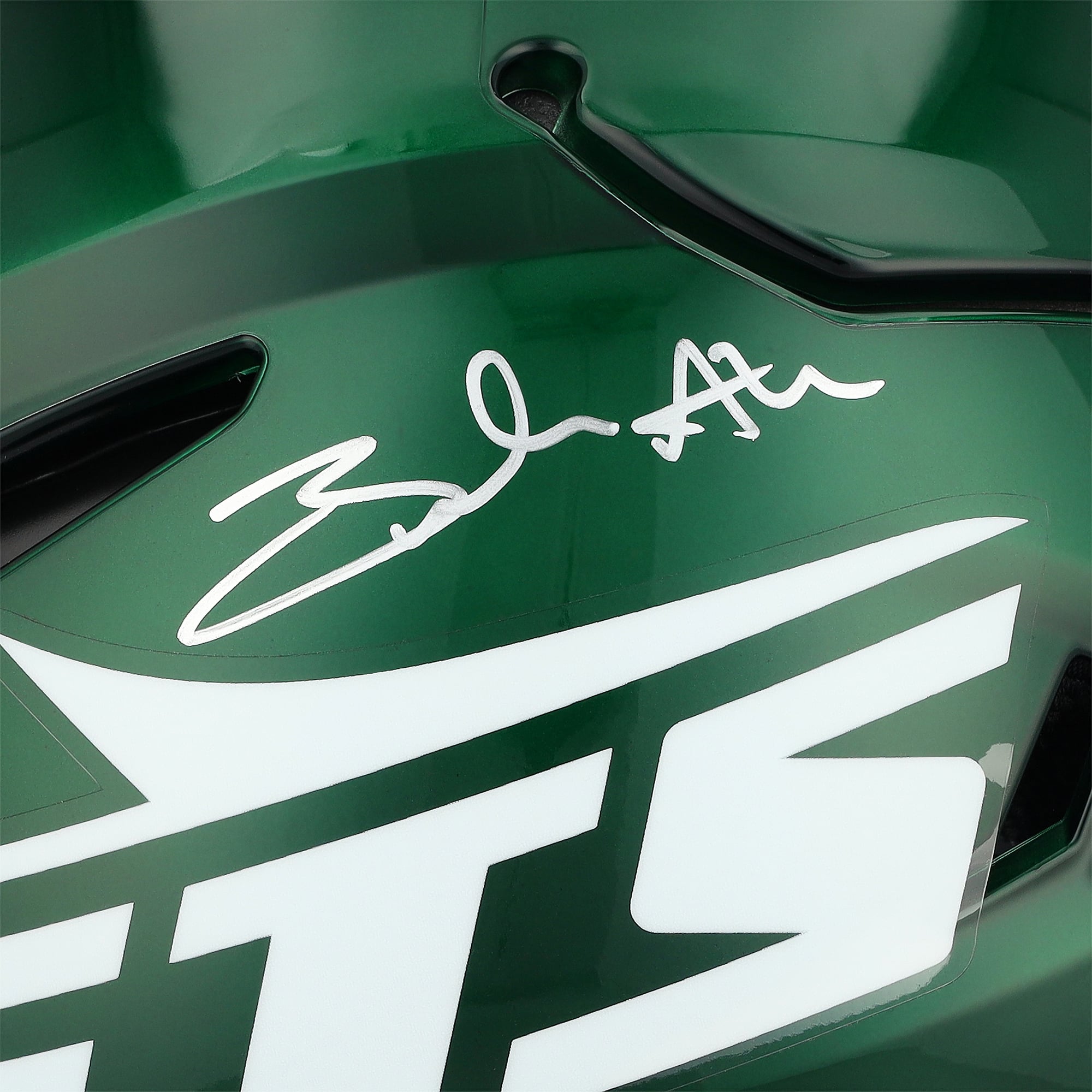 Casque Riddell Speed ​​Flex Authentic autographié par Braelon Allen (New York Jets)