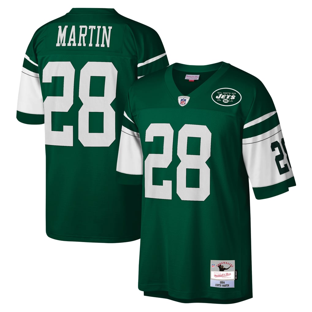 Curtis Martin New York Jets 2004 Mitchell & Ness Green Legacy Jersey