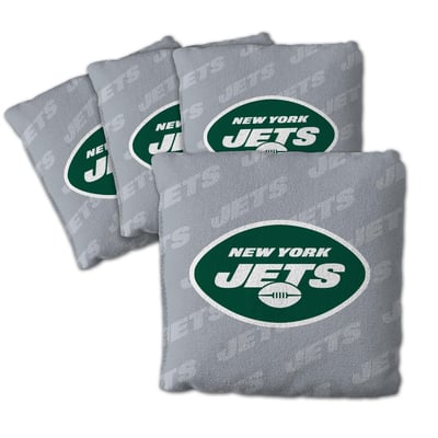New York Jets Fanpoint Four-Piece Cornhole Bag Set