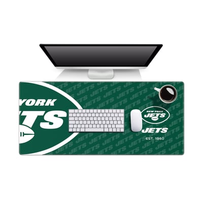 New York Jets IDNA 15.7" x 35.4" Logo Series Desk Pad
