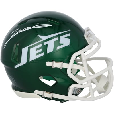Kenyon Sadiq New York Jets Autographed Fanatics Authentic Riddell Speed Mini Helmet