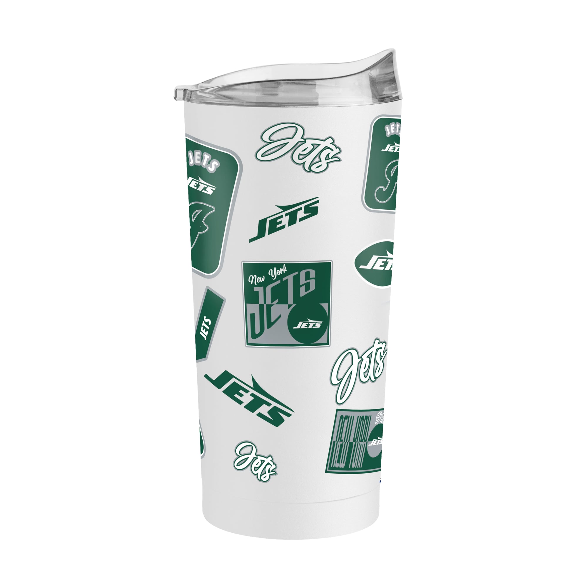 Gobelet isotherme Dreamweave de 59 cl (20 oz) à l'effigie des New York Jets, logo de la marque.