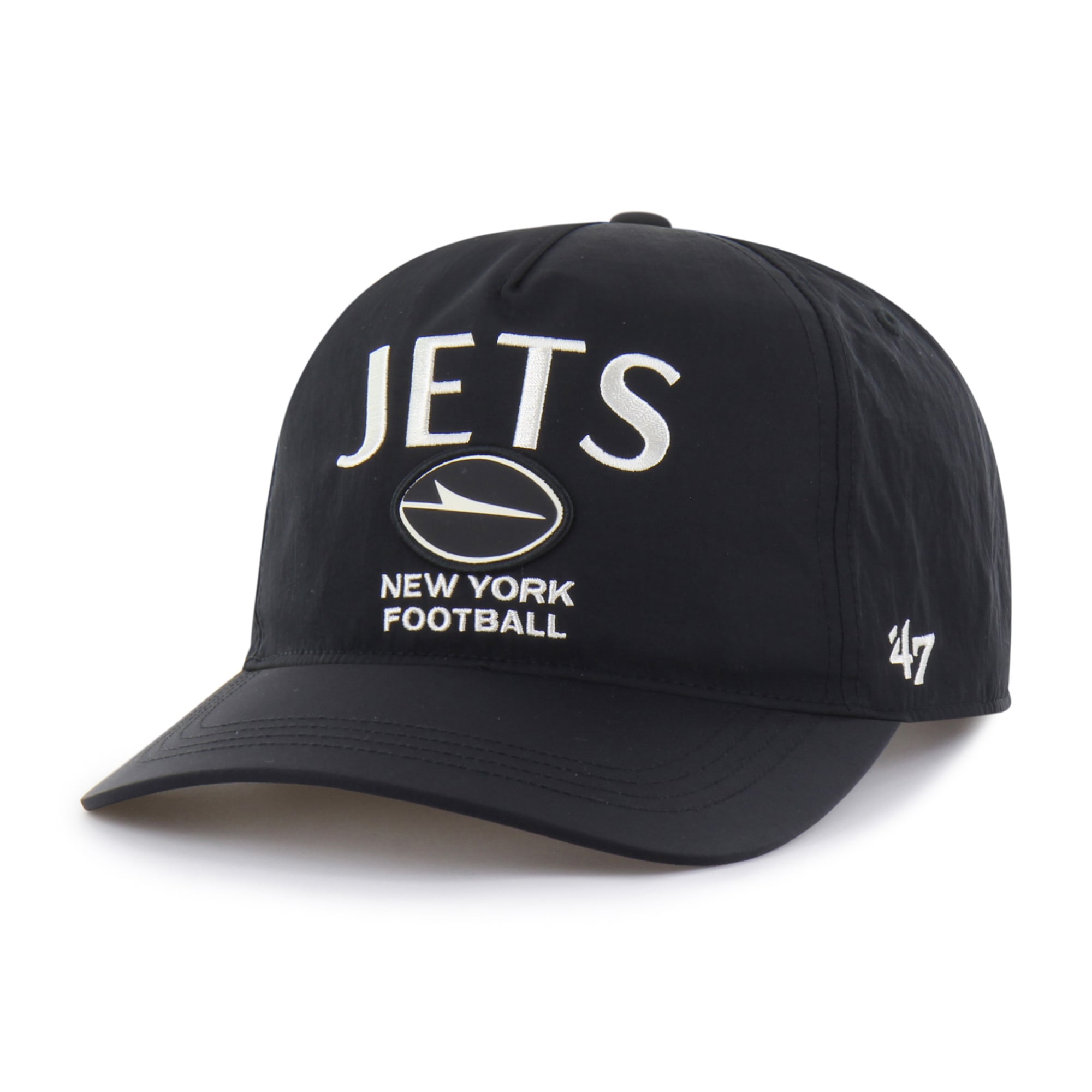 Casquette ajustable Modernia Hitch noire New York Jets '47 pour homme