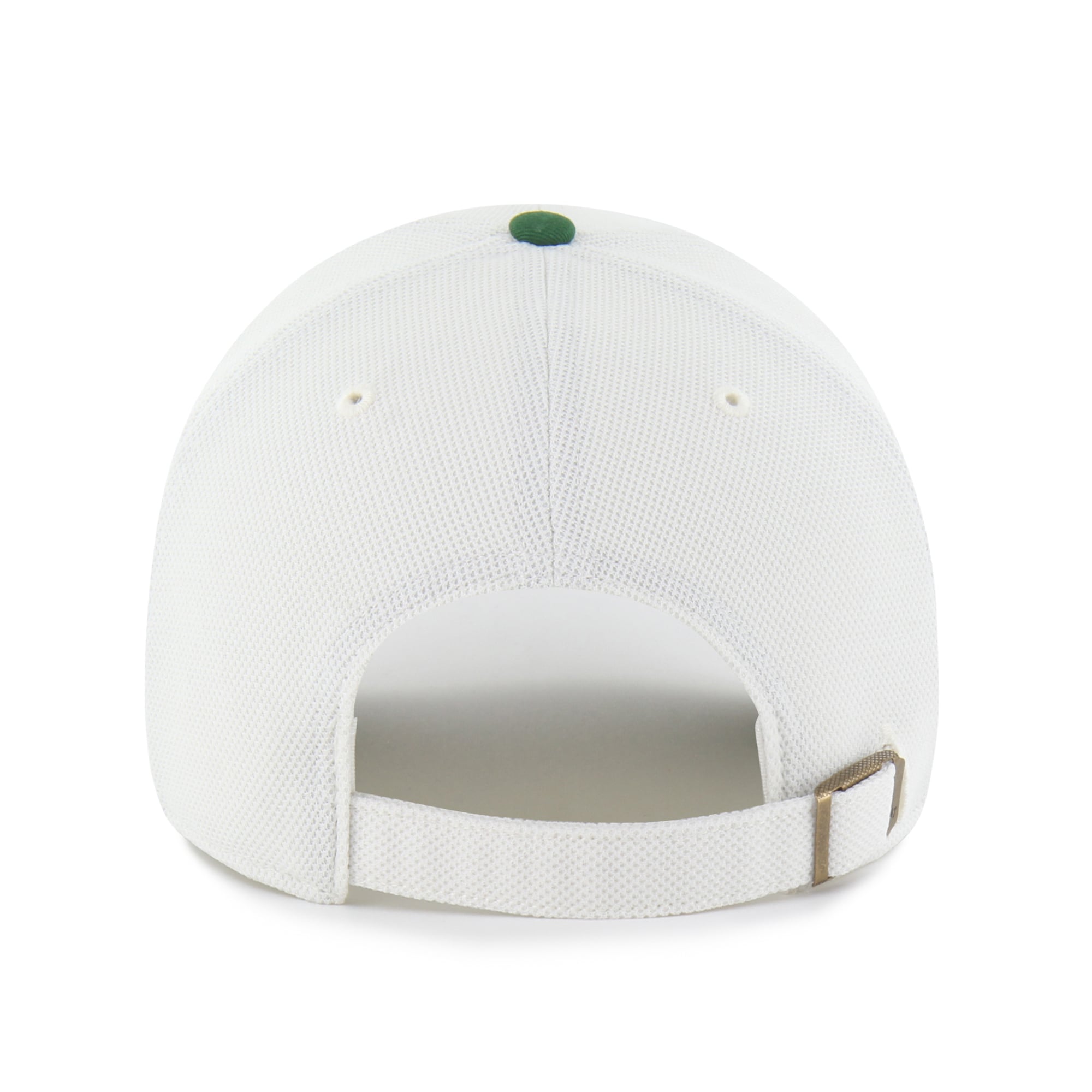 Men's '47 Cream/Green New York Jets Pique Patch Clean Up Adjustable Hat