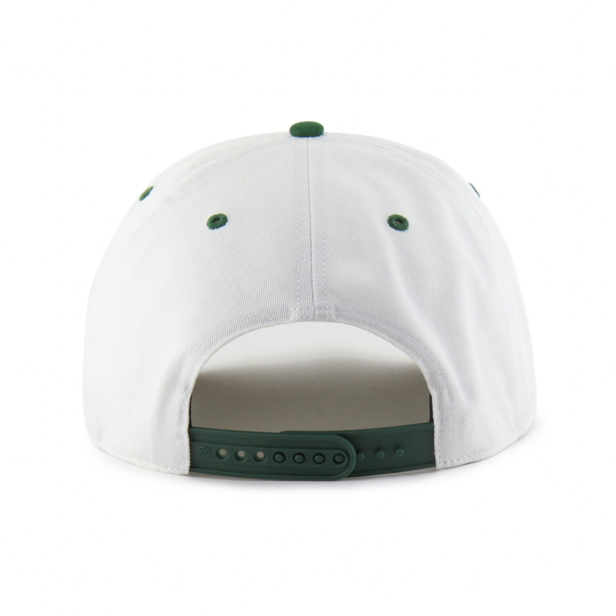 Men's '47 White/Green New York Jets Roscoe Two-Toned Hitch Adjustable Hat