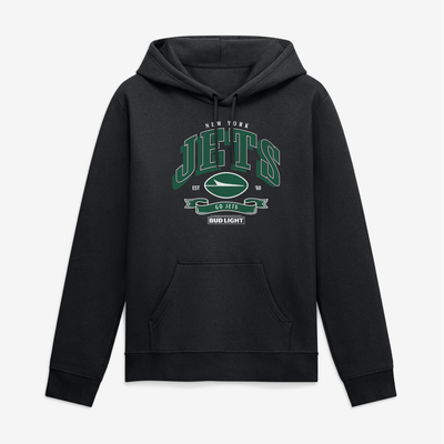 New York Jets Bud Light Hoodie - Black