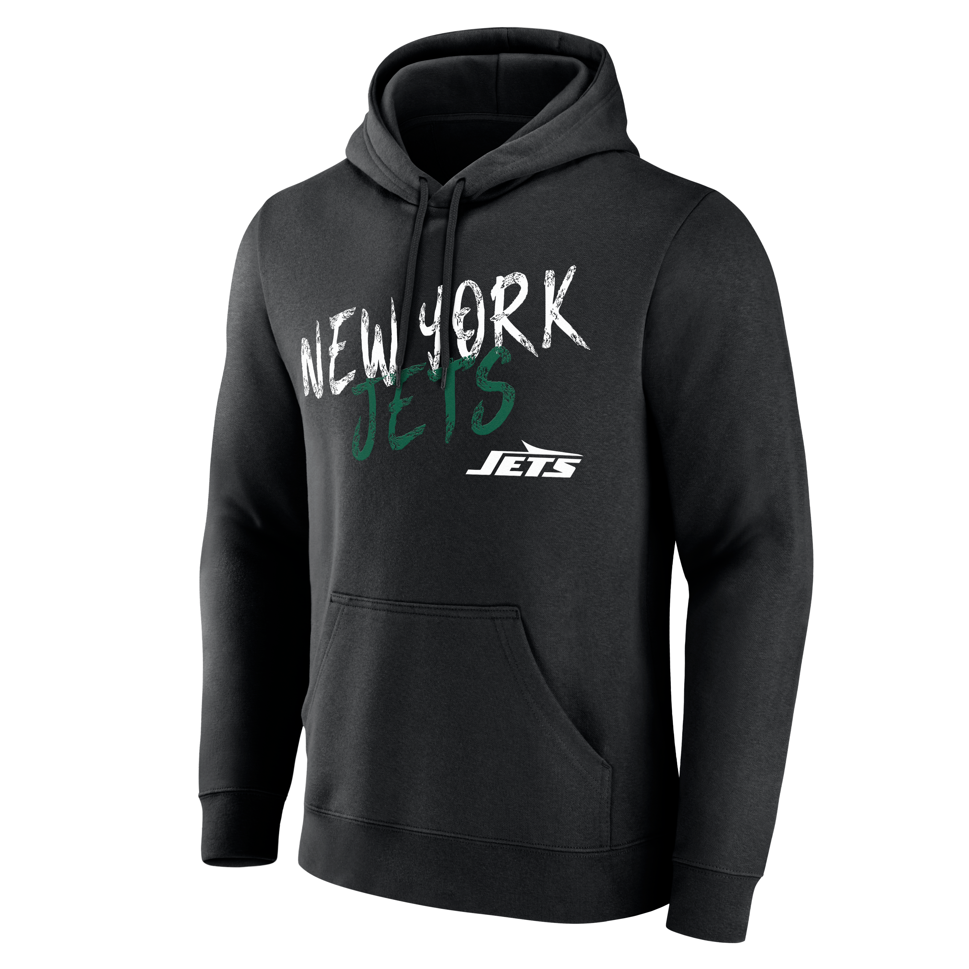 Sweat à capuche noir New York Jets Hustle pour homme