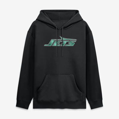 New York Jets  Metallic Mascot Hoodie - Black