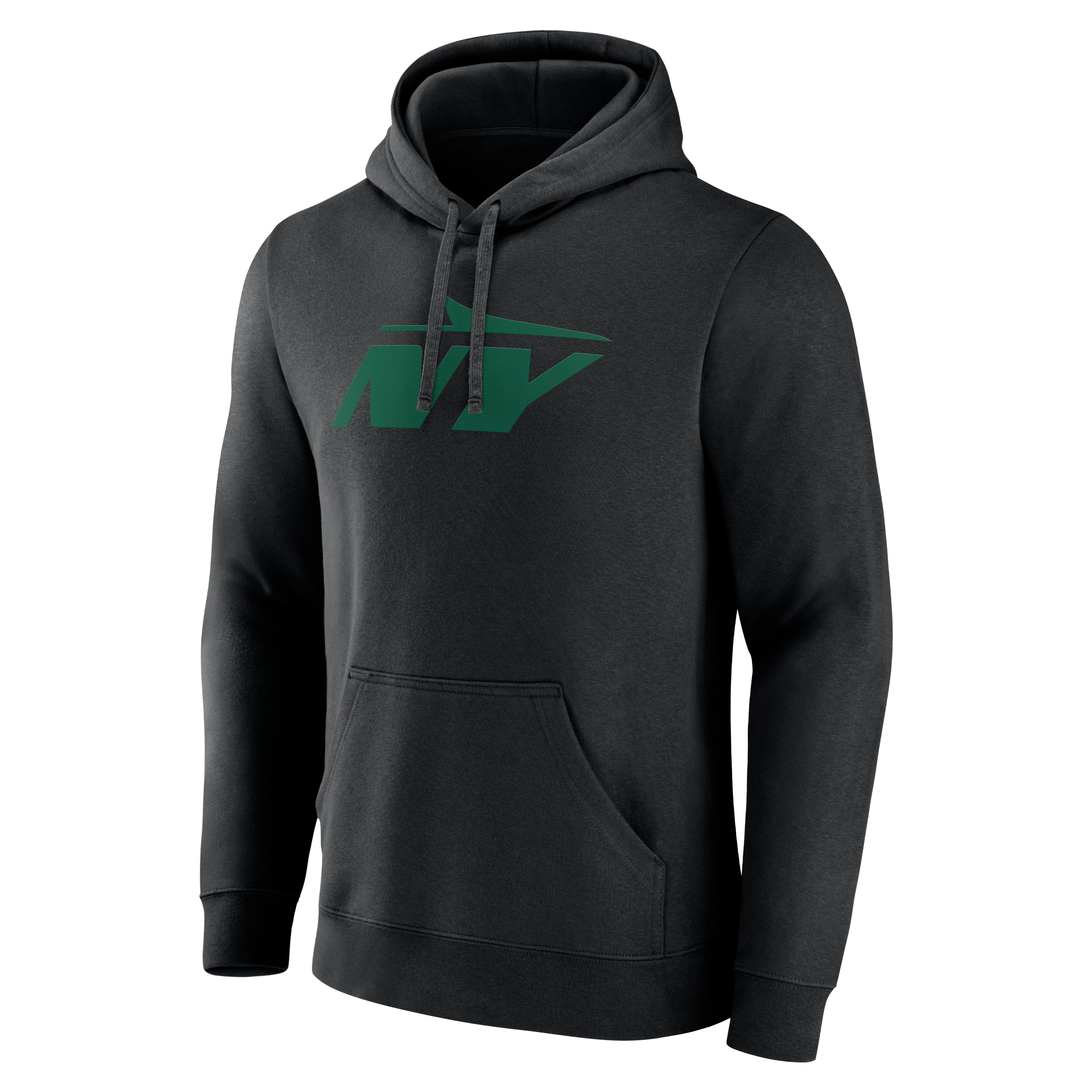 Men's Black New York Jets Secondary Logo Hoodie