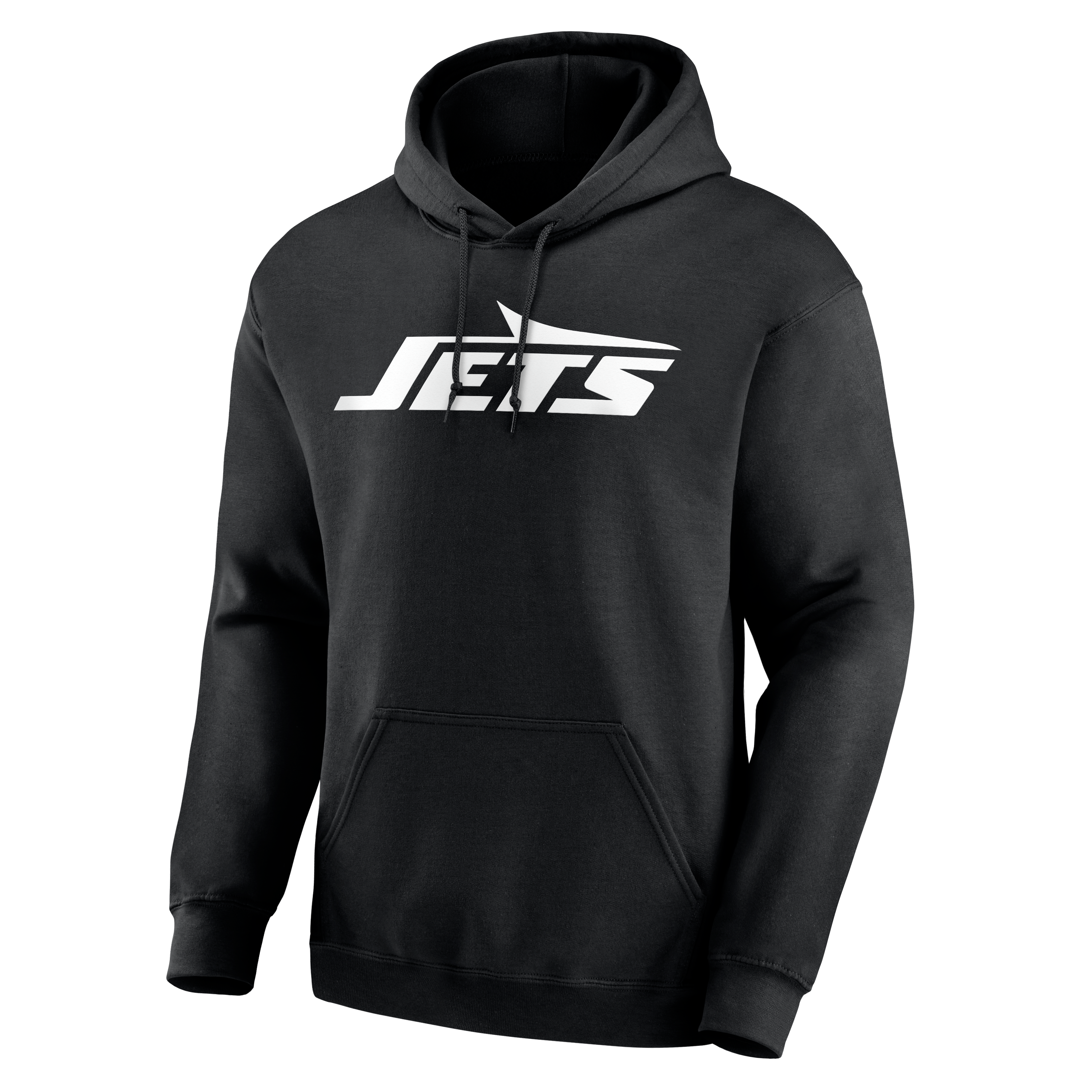 Men's Black New York Jets Team Authentic Personalized Name & Number Hoodie