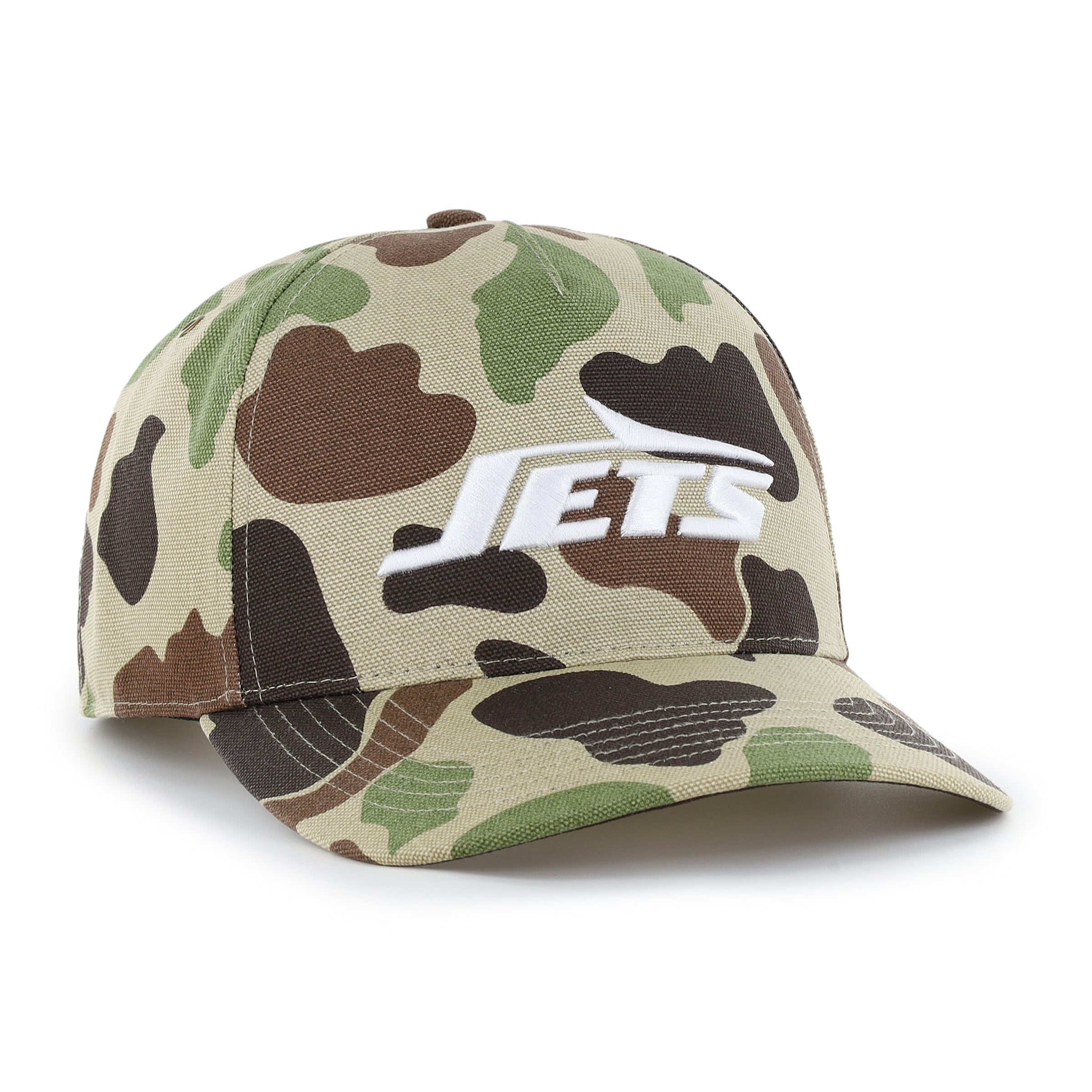 Casquette ajustable Carhartt x '47 Duck Camo New York Jets pour homme
