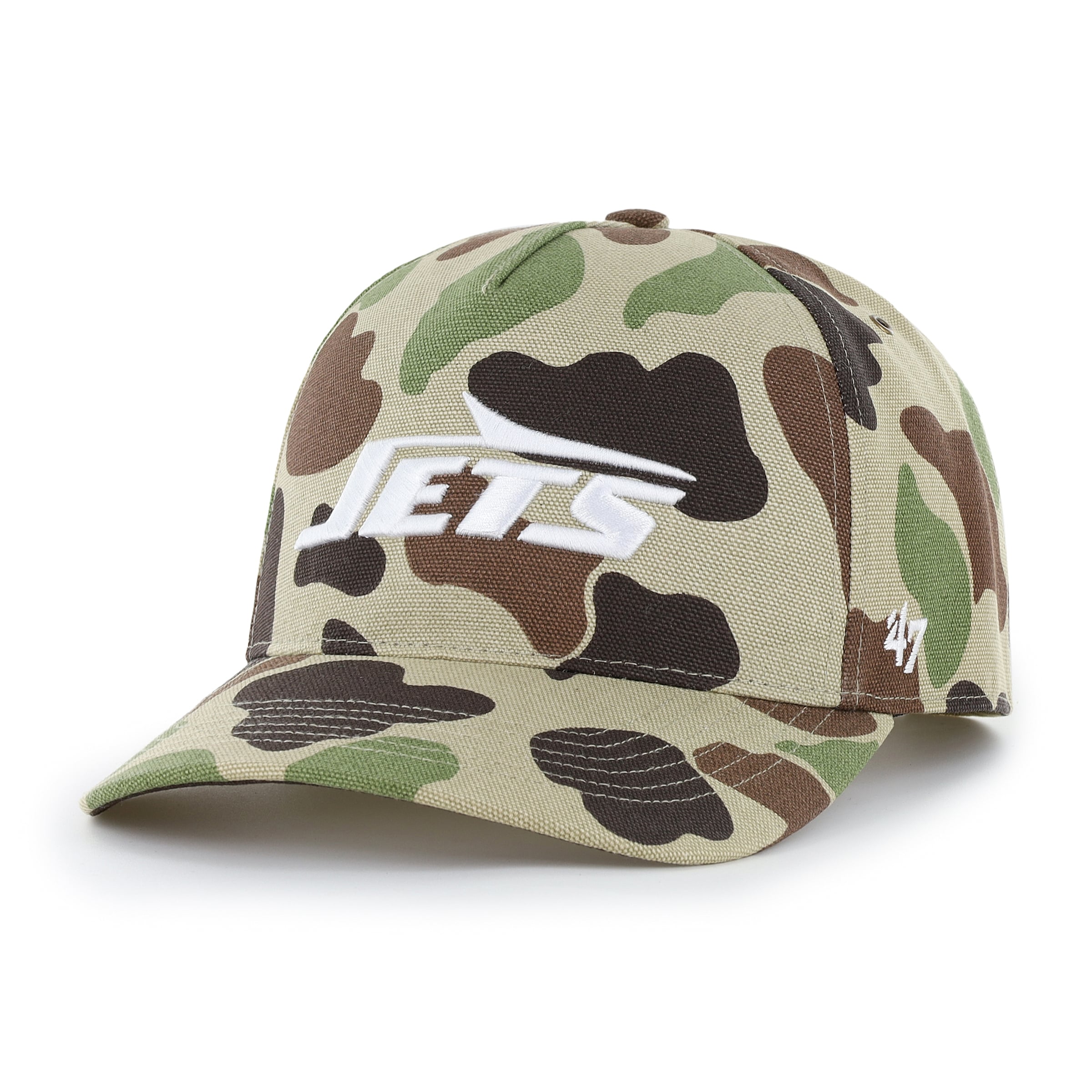 Casquette ajustable Carhartt x '47 Duck Camo New York Jets pour homme