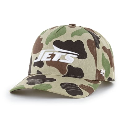 New York Jets Carhartt x '47 Hitch Adjustable Hat - Duck Camo