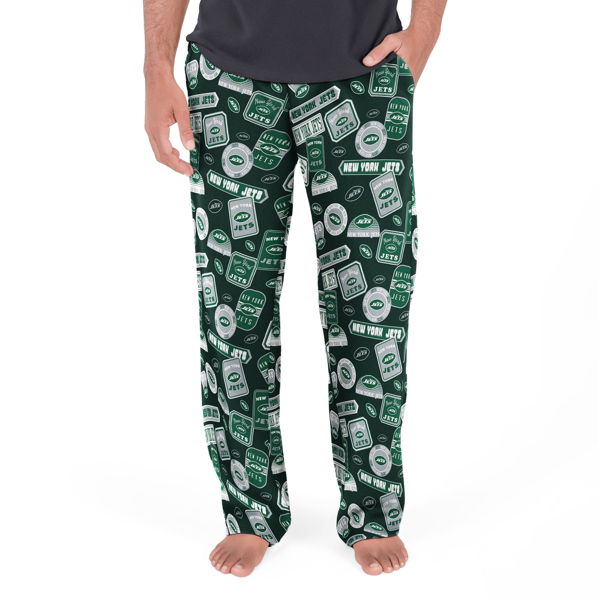 Men's Concepts Sport Green New York Jets Grady Sleep Pants
