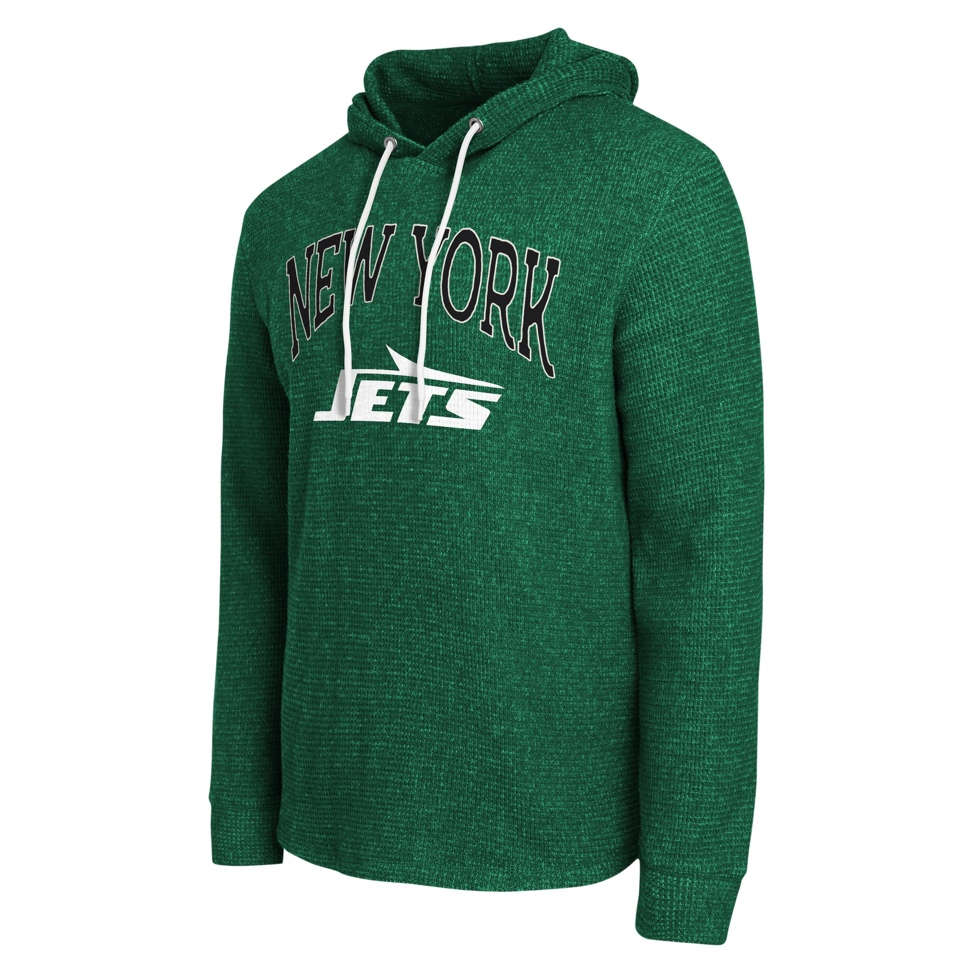 Collection Darius Rucker pour homme par Fanatics - T-shirt à manches longues vert New York Jets en maille gaufrée et mélange de trois matières