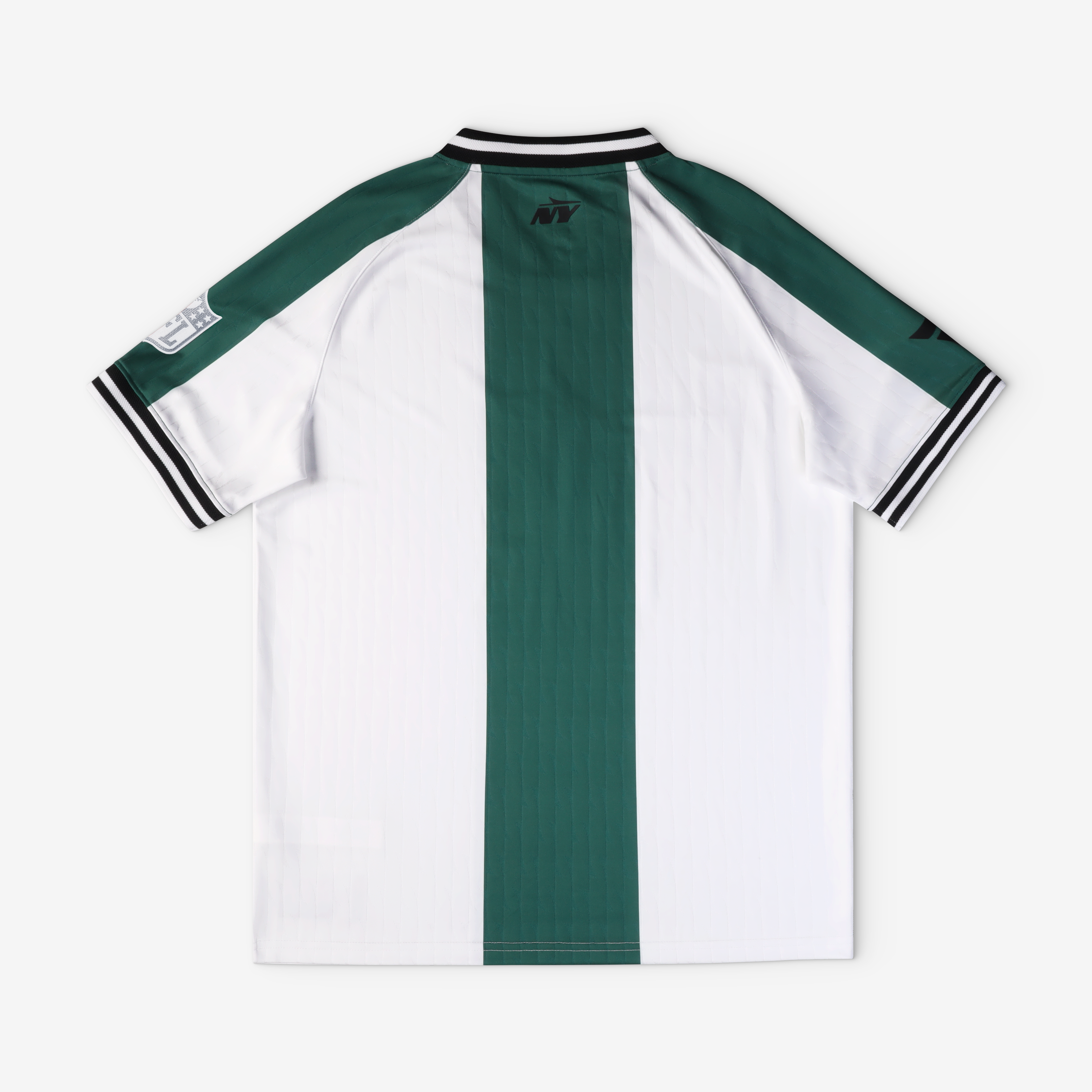 T-shirt de supporter Fanatics blanc New York Jets à col en V pour homme