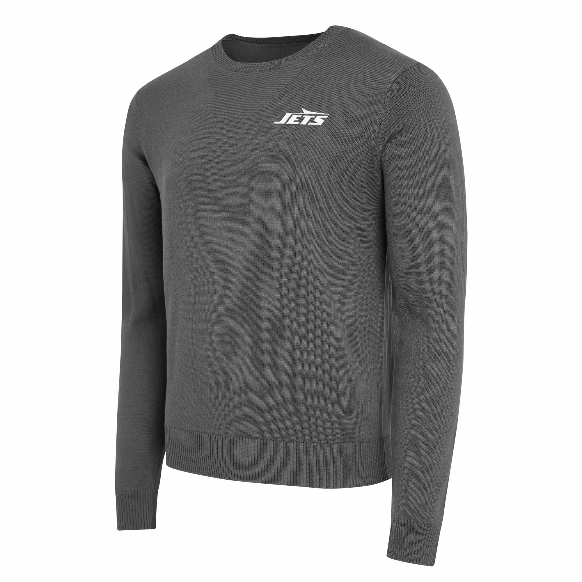 Pull J. Palmer gris anthracite des Jets de New York pour homme