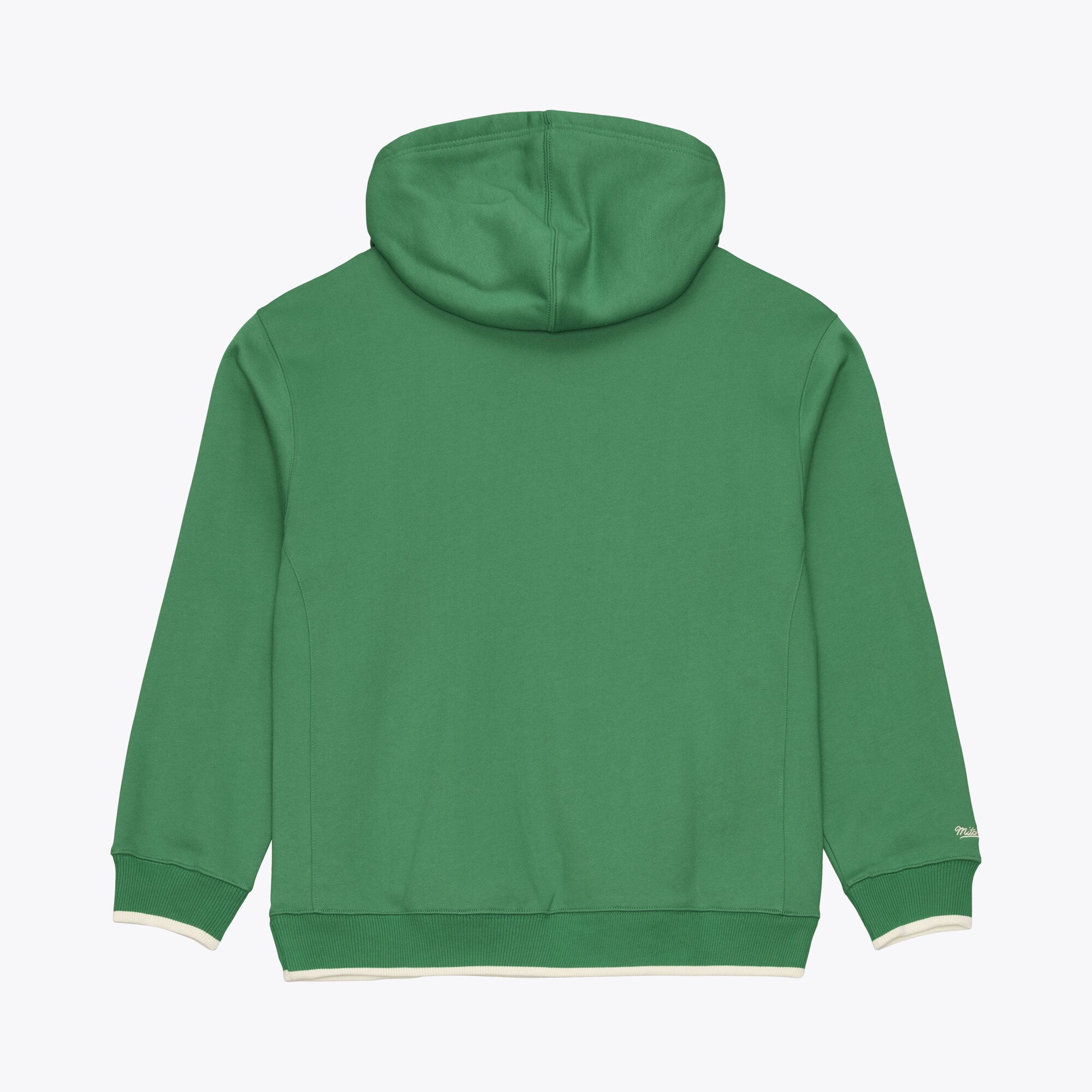 Sweat à capuche en polaire épaisse Mitchell & Ness vert New York Jets pour homme