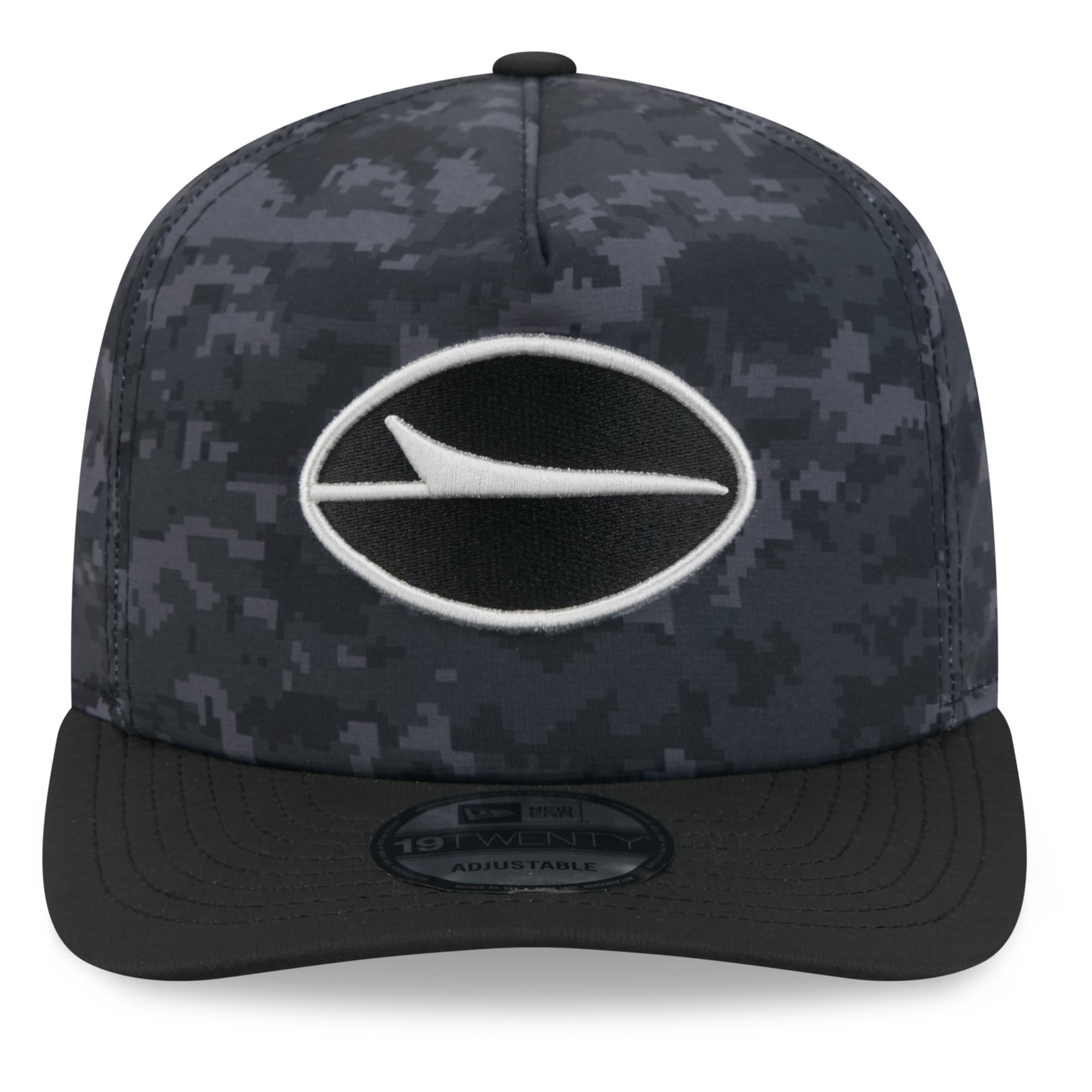Casquette ajustable New Era noire pour homme New York Jets 2026 Salute To Service 19TWENTY