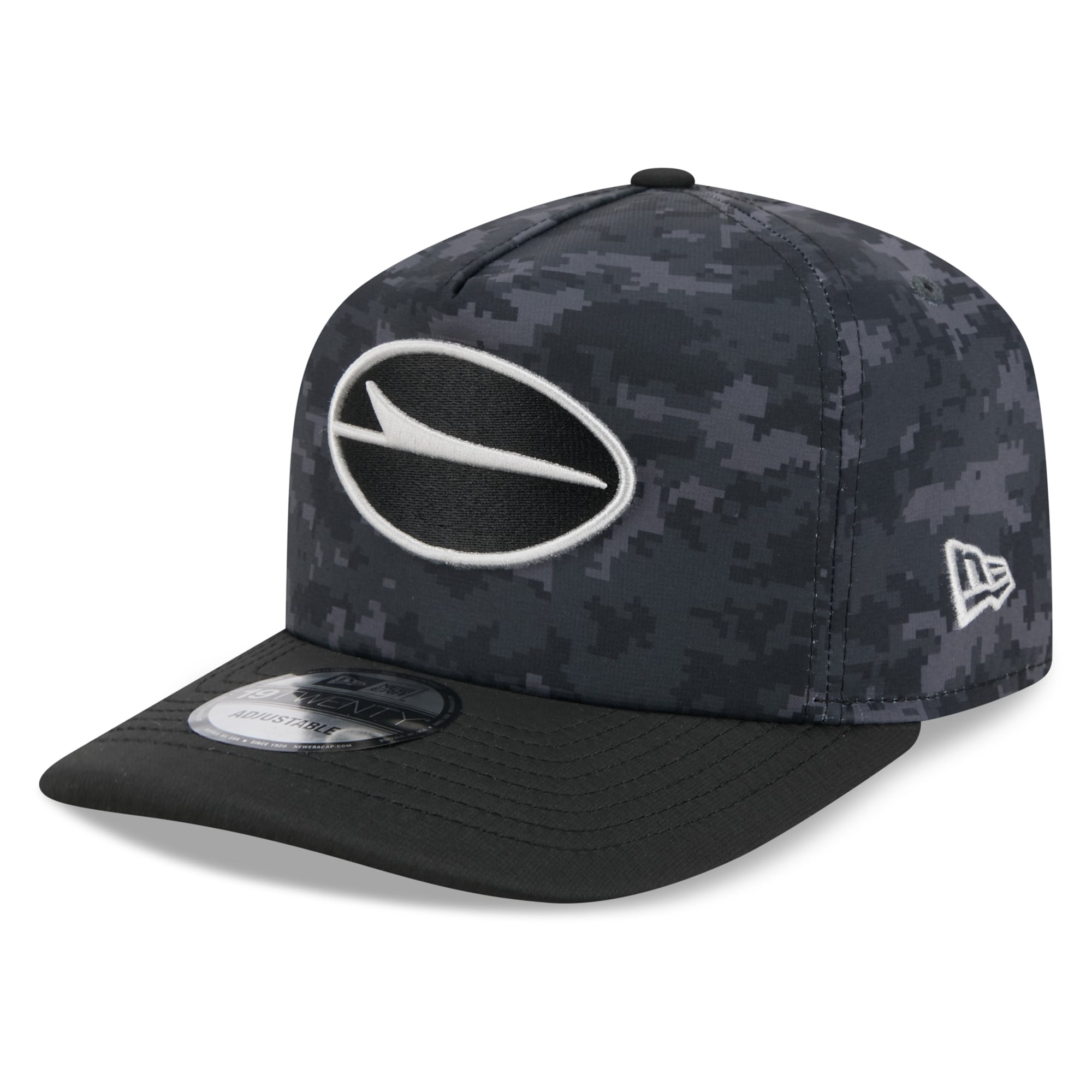 Casquette ajustable New Era noire pour homme New York Jets 2026 Salute To Service 19TWENTY
