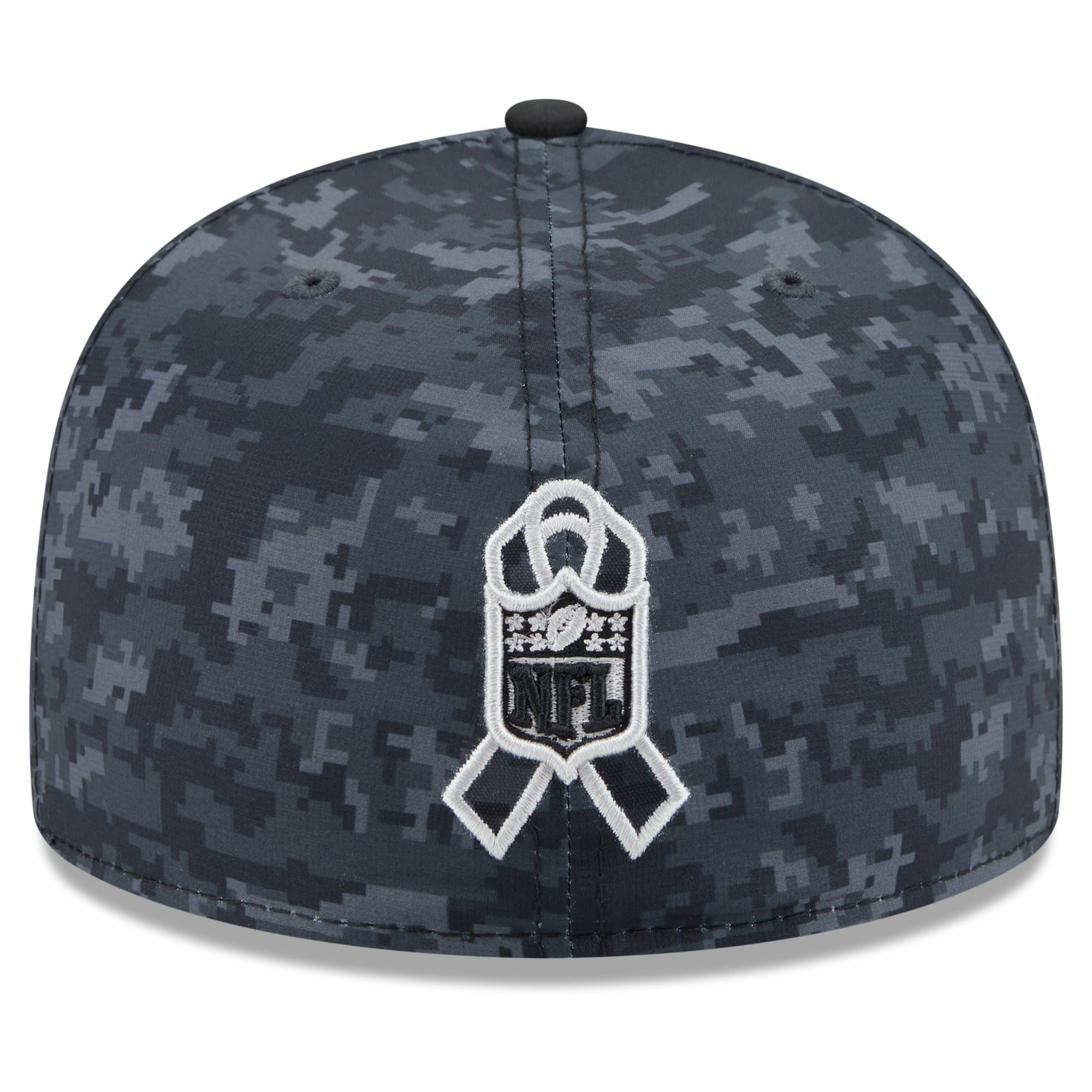 Casquette ajustée New Era noire pour homme York Jets 2026 Salute To Service 59FIFTY