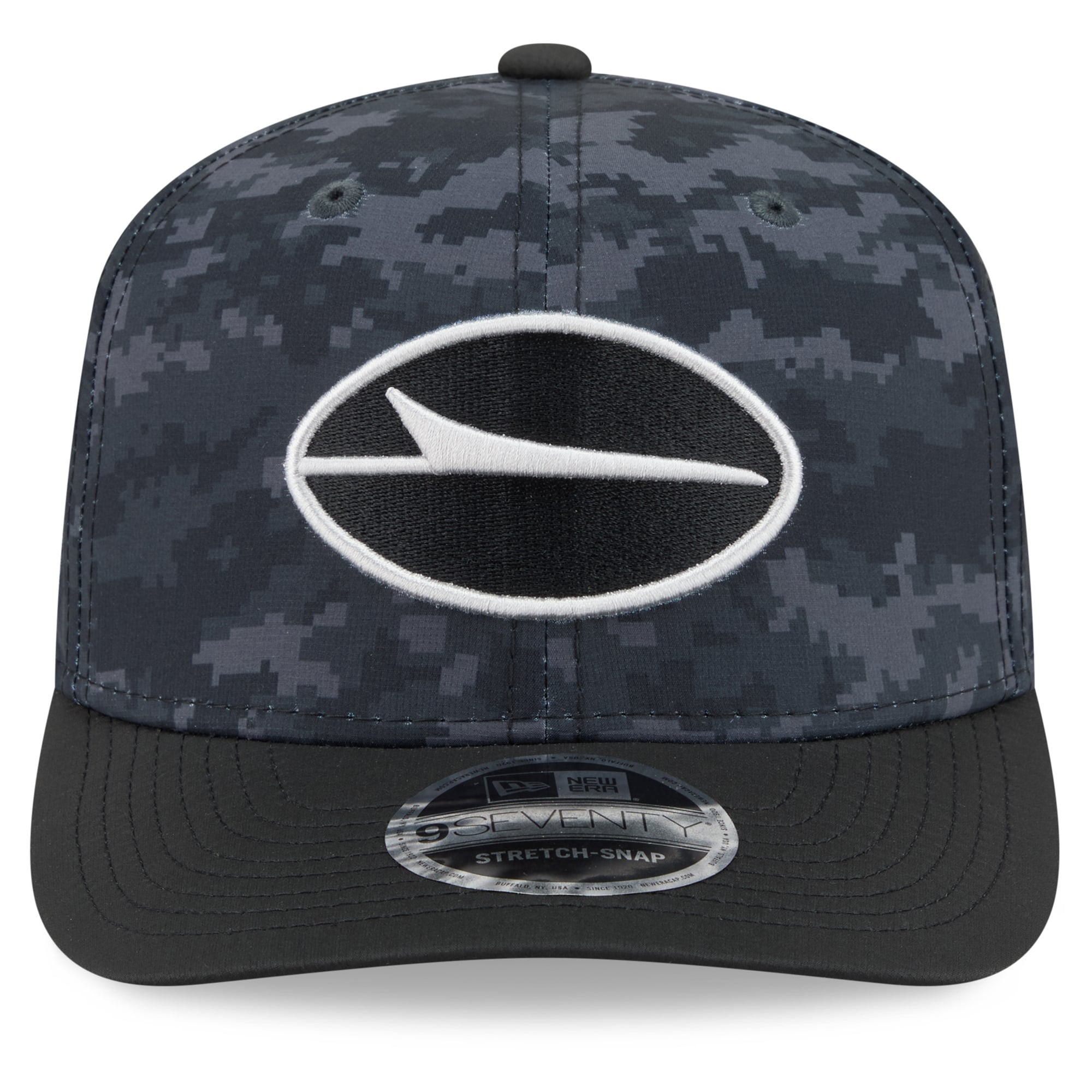 Casquette ajustable New Era noire pour homme New York Jets 2026 Salute To Service 9SEVENTY