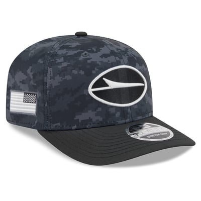 New York Jets New Era 2026 Salute To Service 9SEVENTY Adjustable Hat - Black