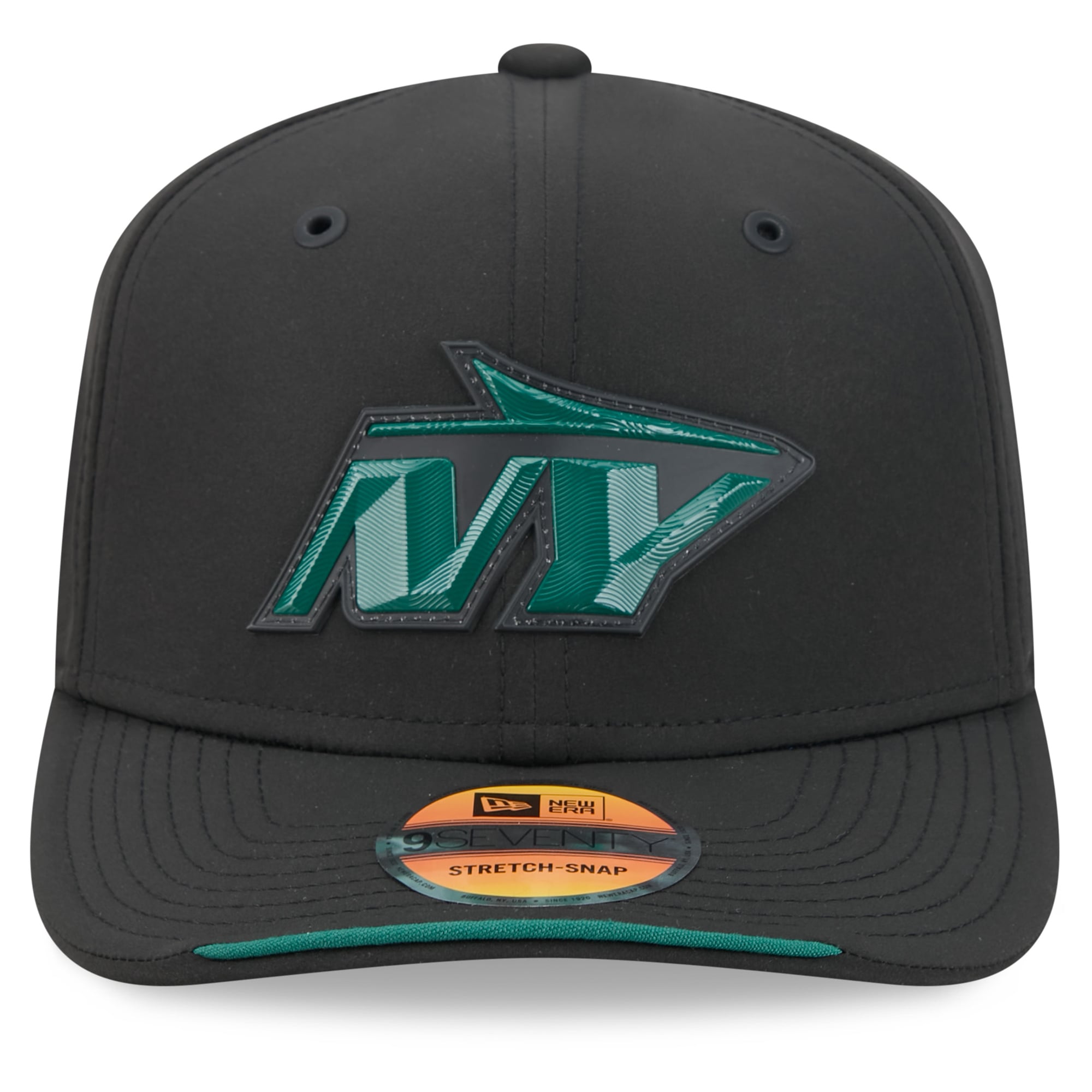 Men's New Era Green York Jets 2026 Sideline Throwback 9SEVENTY Adjustable Hat