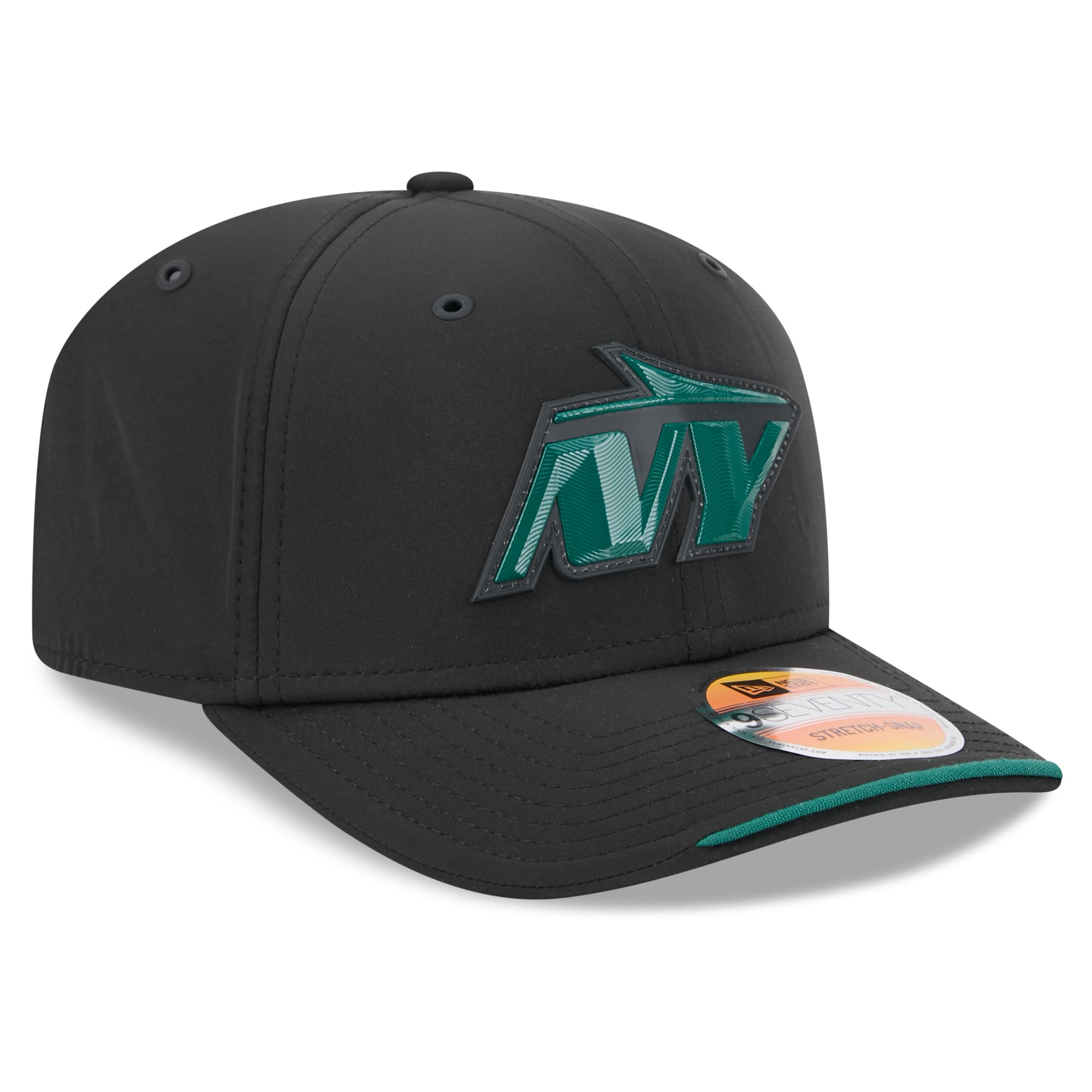 Men's New Era Green York Jets 2026 Sideline Throwback 9SEVENTY Adjustable Hat