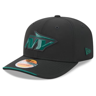 New York Jets New Era 2026 Sideline 9SEVENTY Adjustable Hat - Black