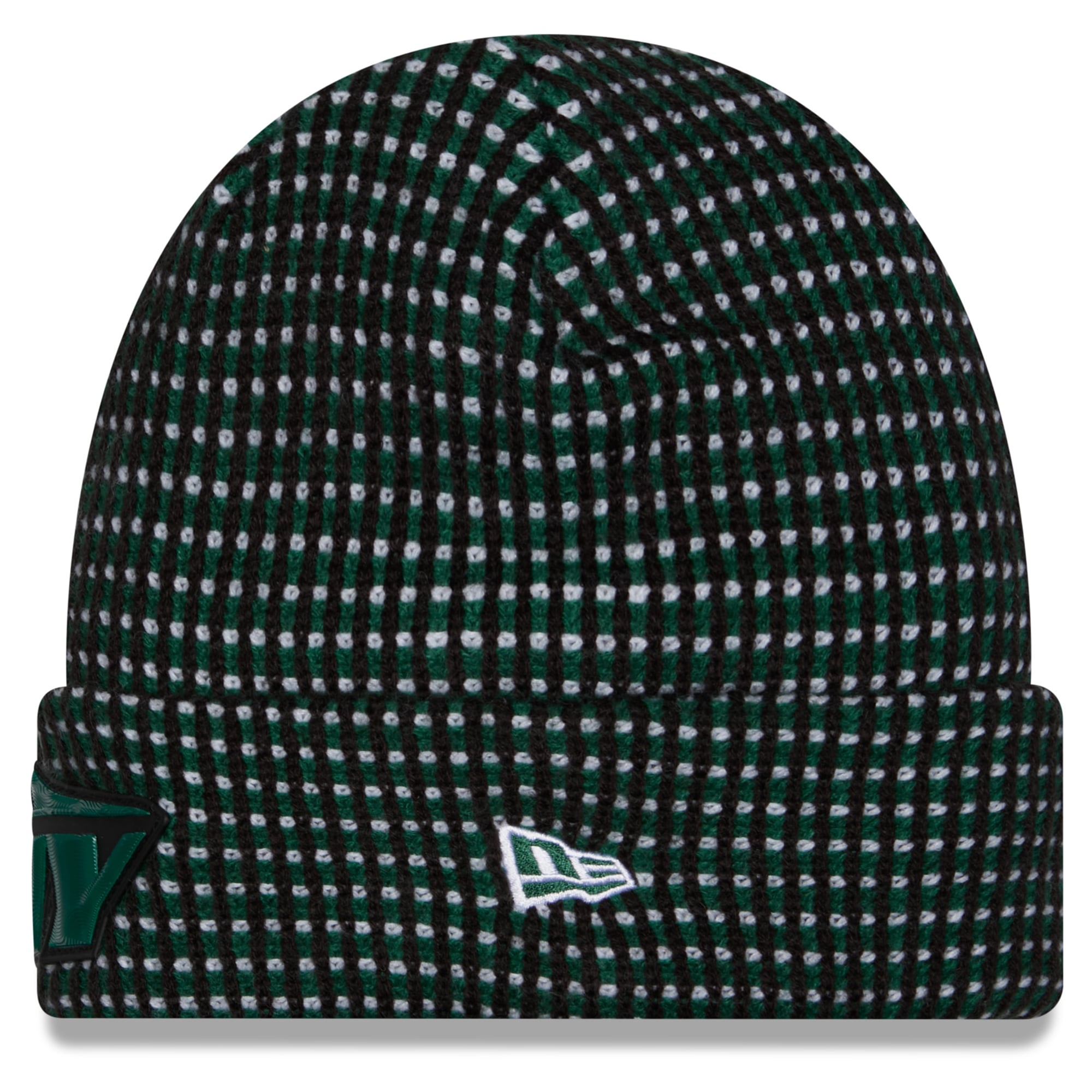 Bonnet à revers New Era noir pour homme, York Jets 2026, idéal les temps froids.