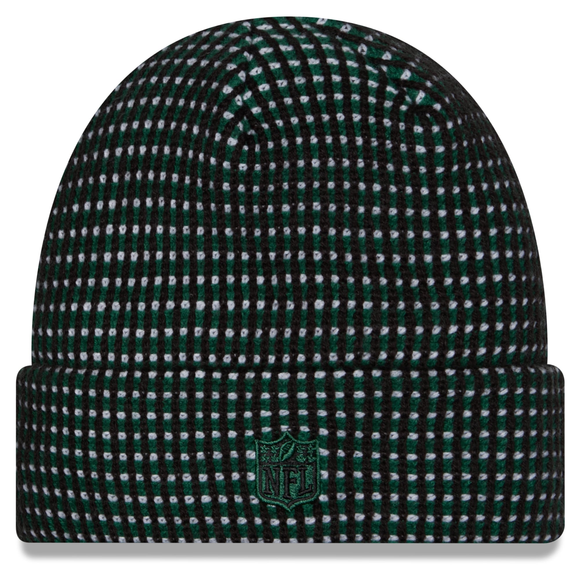 Bonnet à revers New Era noir pour homme, York Jets 2026, idéal les temps froids.