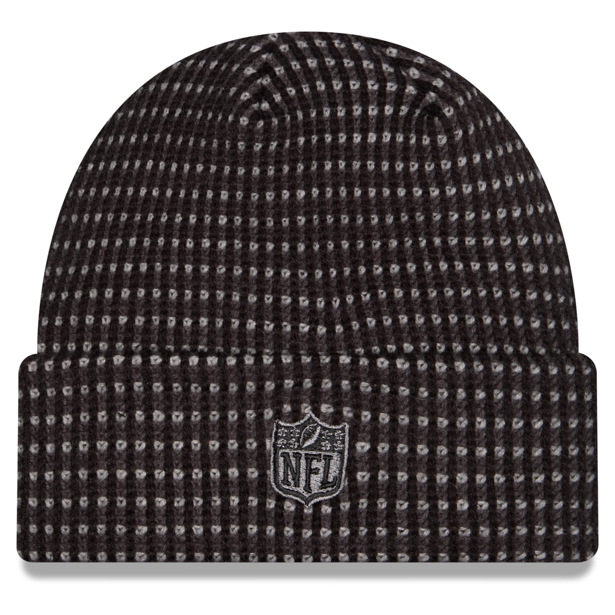 Bonnet à revers New Era noir pour homme, New York Jets 2026, idéal pour les temps froids.