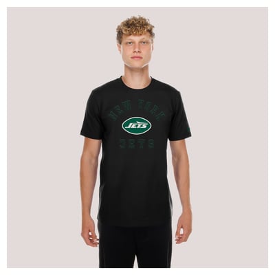New York Jets New Era Functional Fandom T-Shirt - Black
