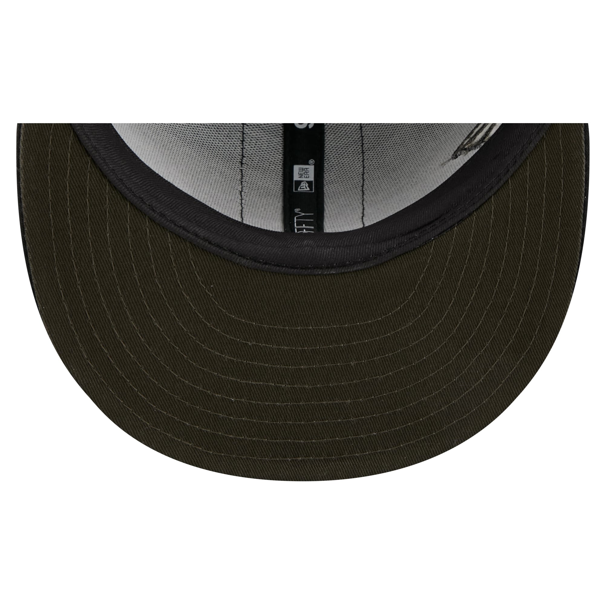 Men's New Era Black New York Jets Rivalries Collection Fan Pack Helmet 9FIFTY Snapback Hat