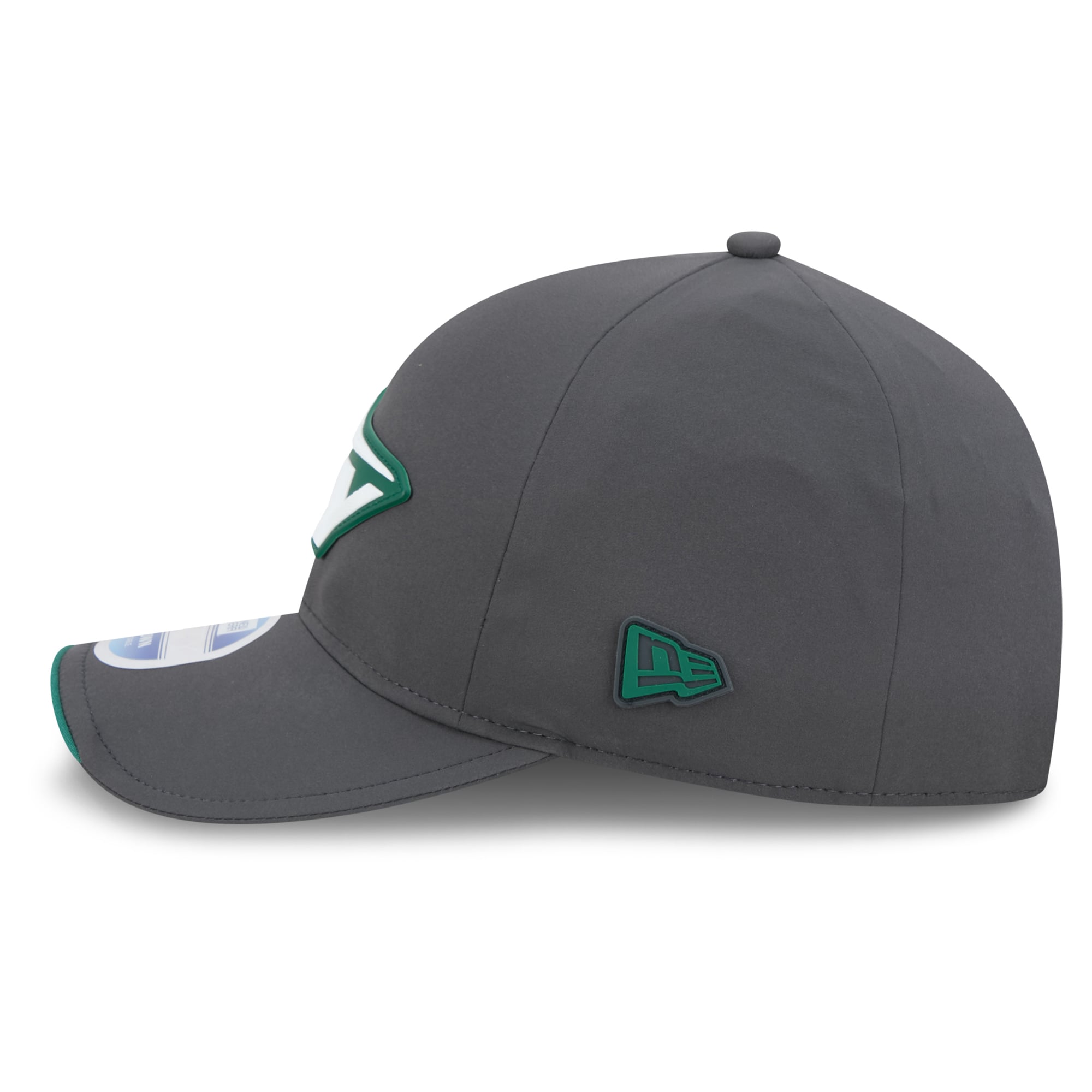 Casquette ajustable New Era 9FORTY M-Crown pour homme, couleur anthracite, New York Jets 2026, idéale pour les temps froids.