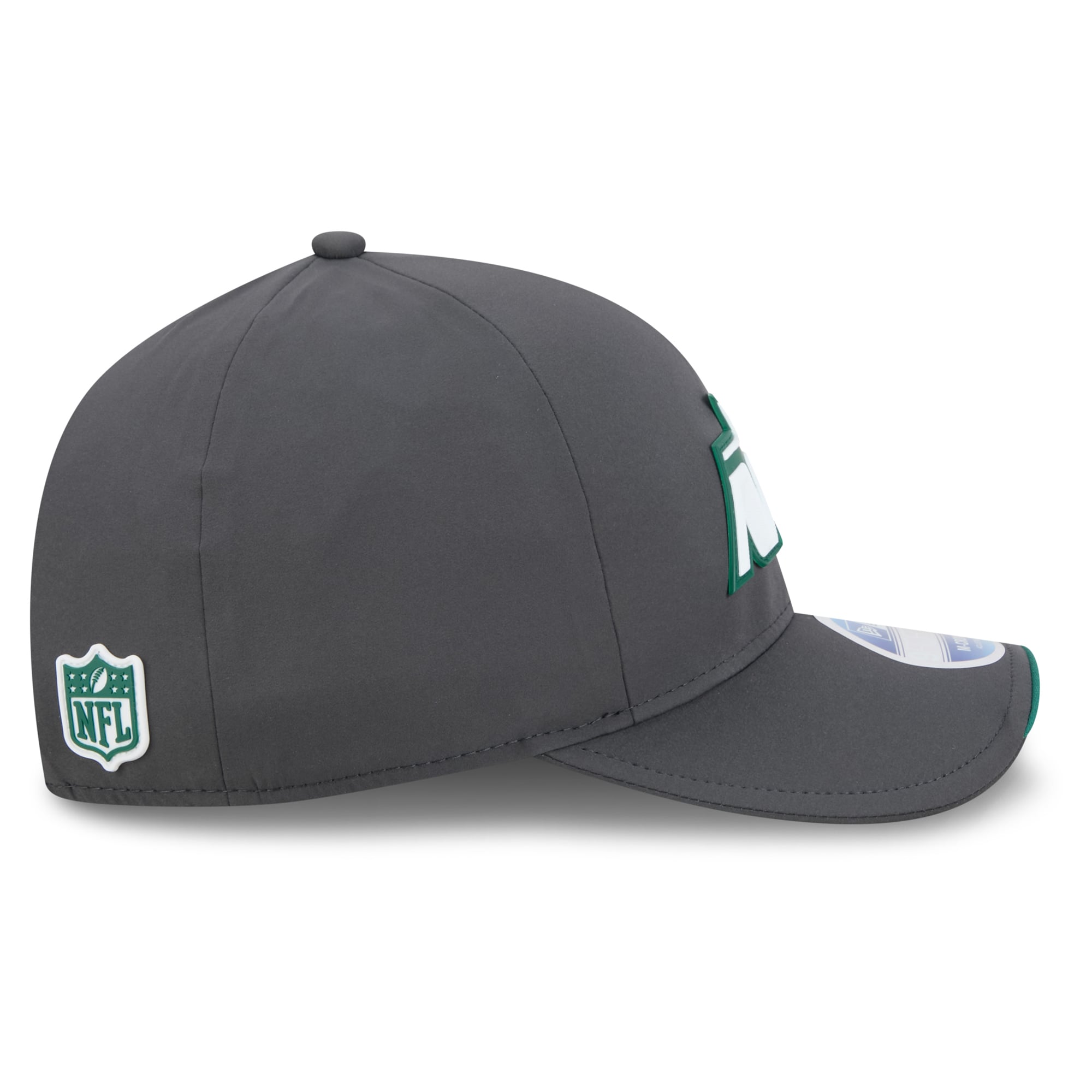 Casquette ajustable New Era 9FORTY M-Crown pour homme, couleur anthracite, New York Jets 2026, idéale pour les temps froids.