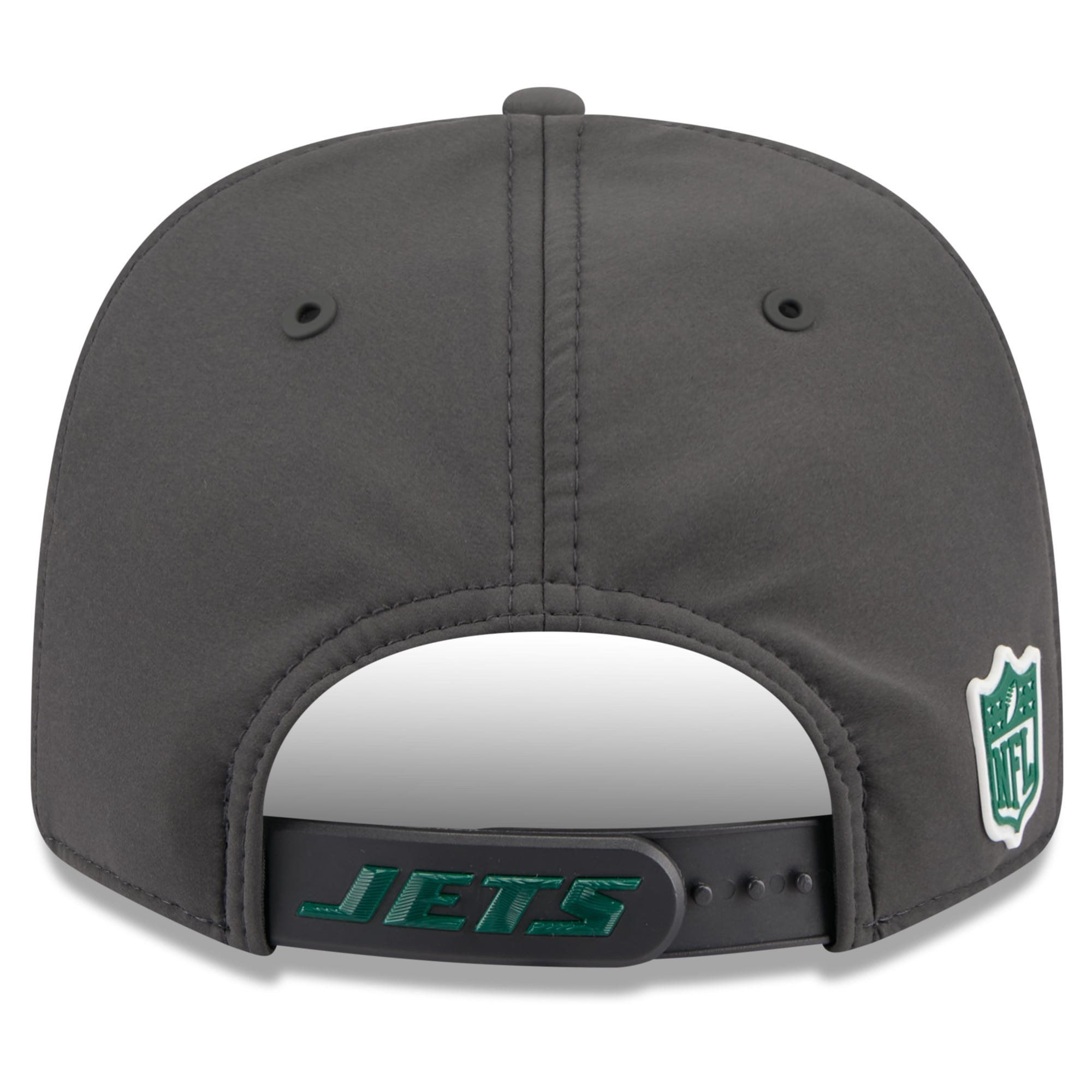 Casquette ajustable New Era anthracite New York Jets 2026 Sideline pour temps froid 9SEVENTY