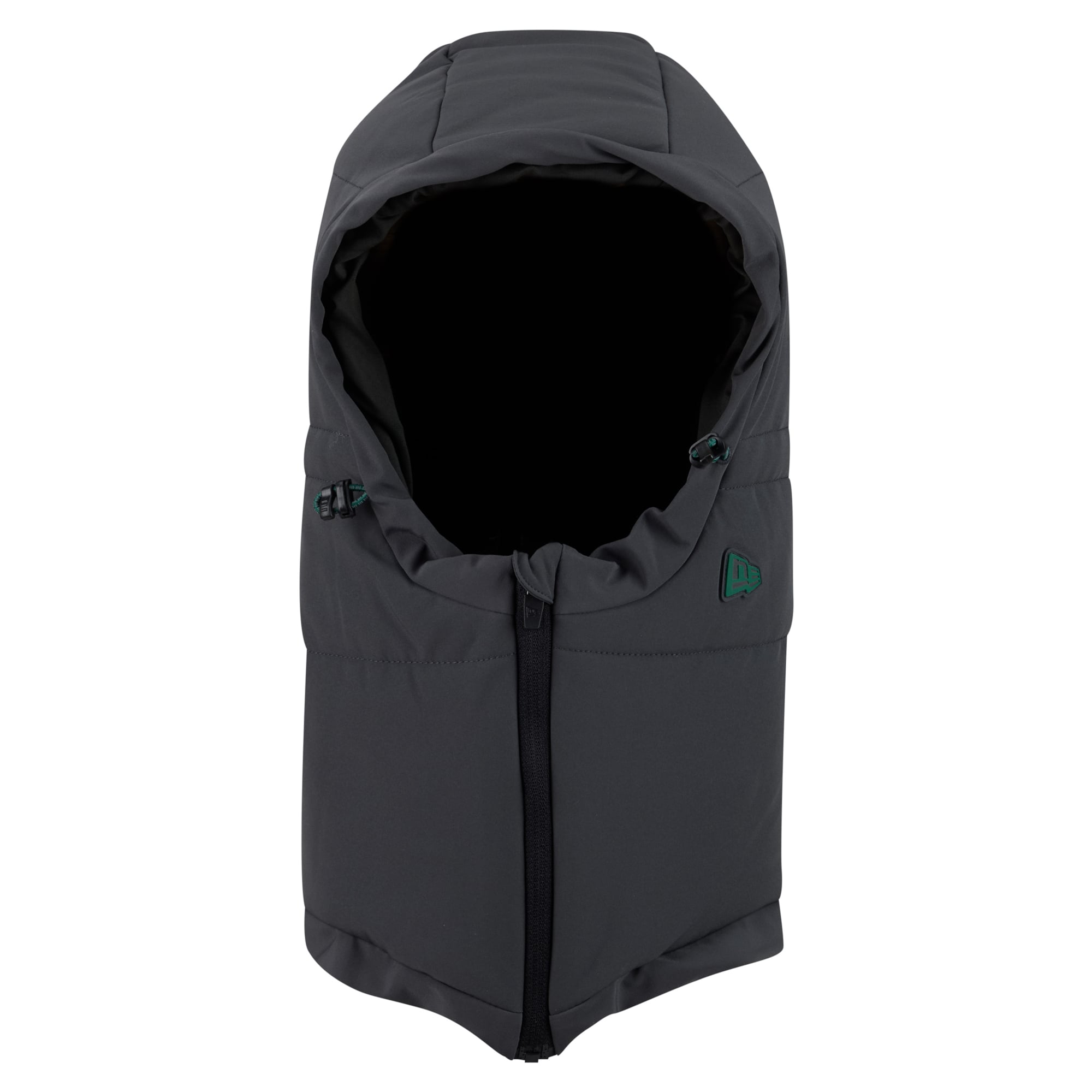 Men's New Era Charcoal New York Jets 2026 Sideline Cold Weather  Adjustable Quilted Hood