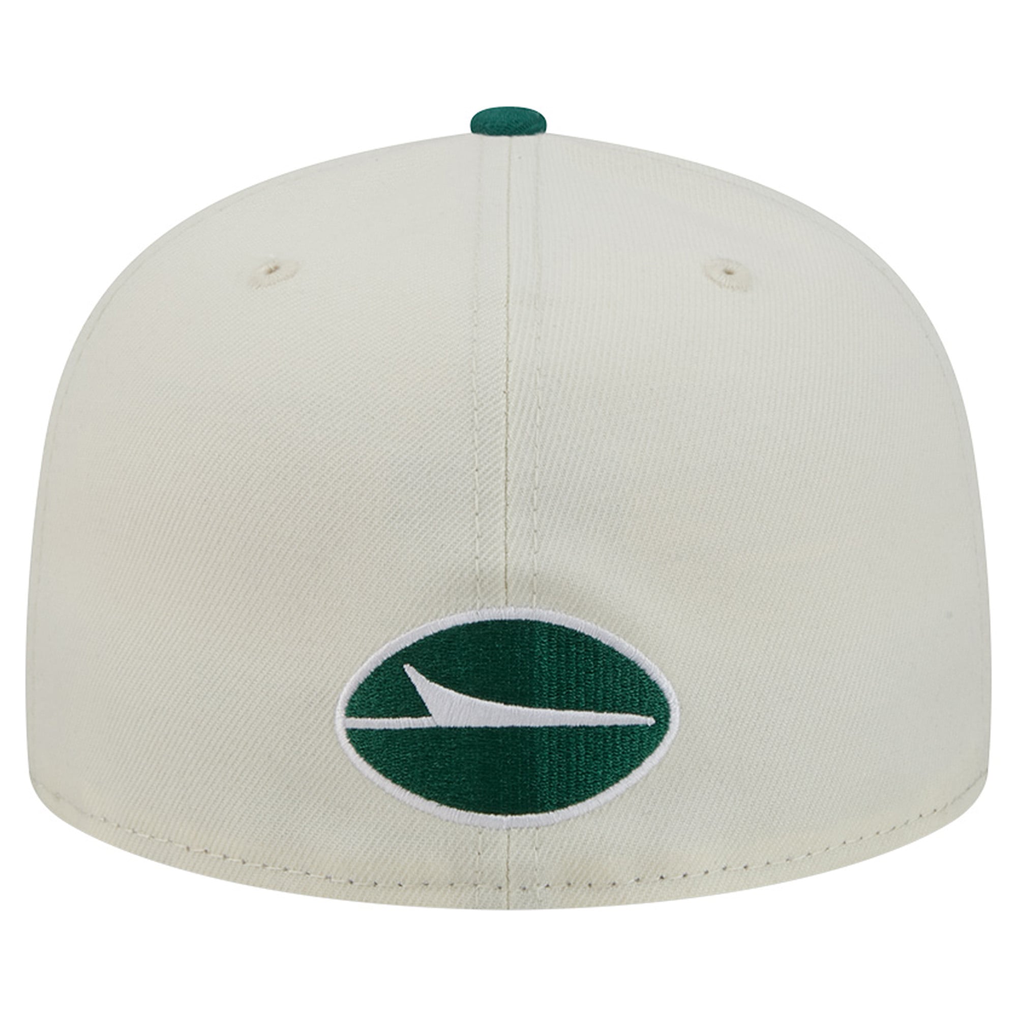 Casquette ajustée New Era Deceptor 59FIFTY crème/verte pour homme