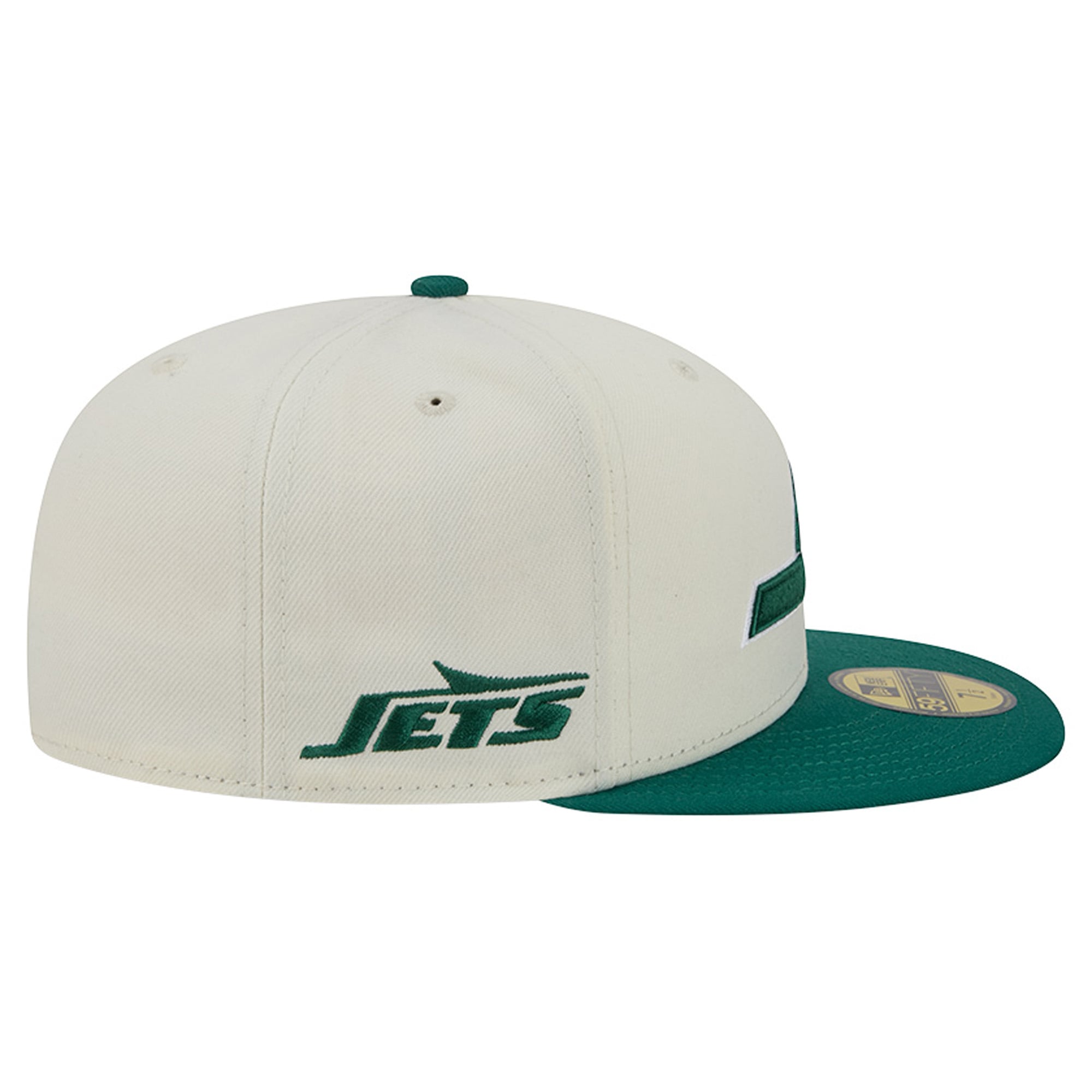 Casquette ajustée New Era Deceptor 59FIFTY crème/verte pour homme