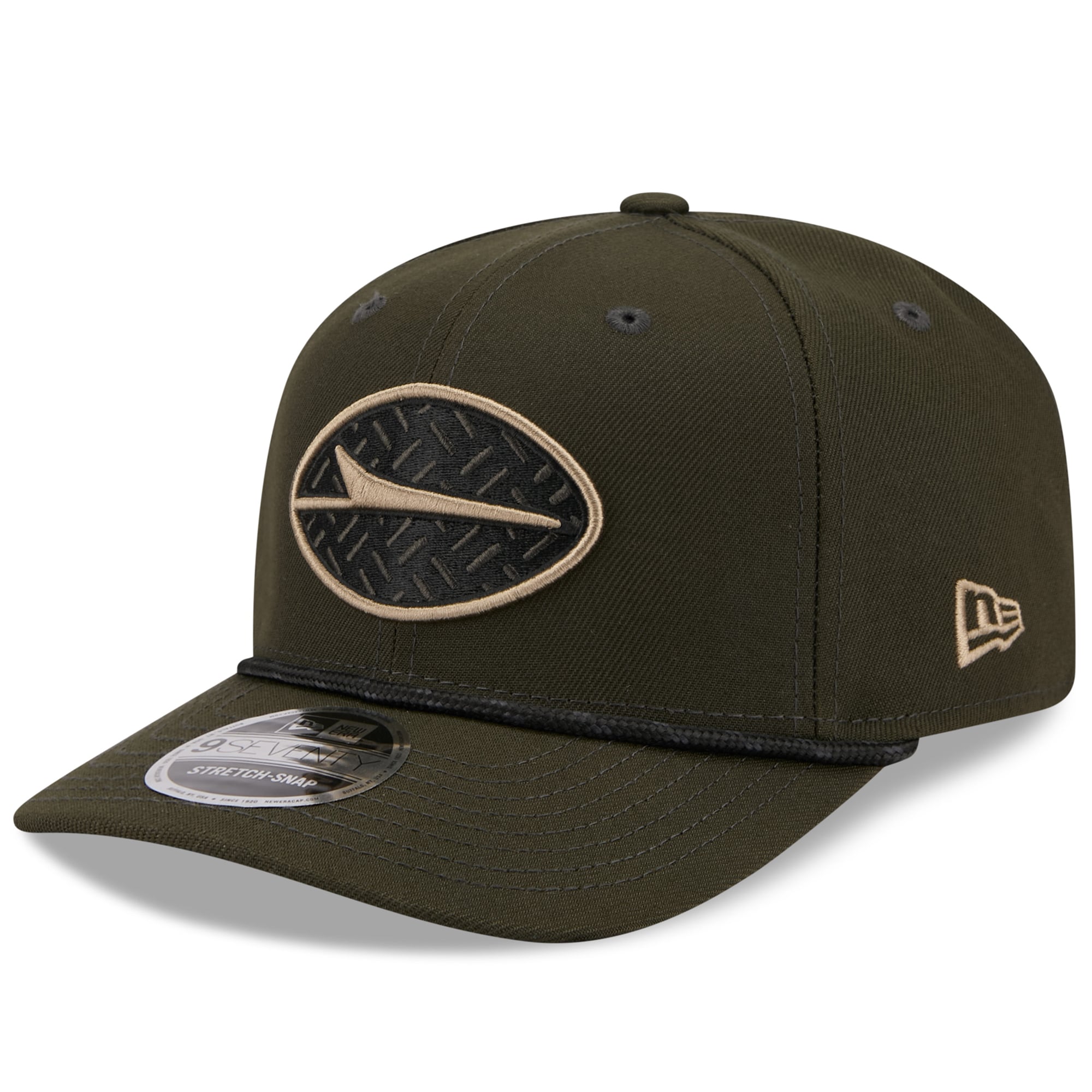 Men's New Era Dark Green New York Jets Rivalries Collection Sideline 9SEVENTY Adjustable Hat