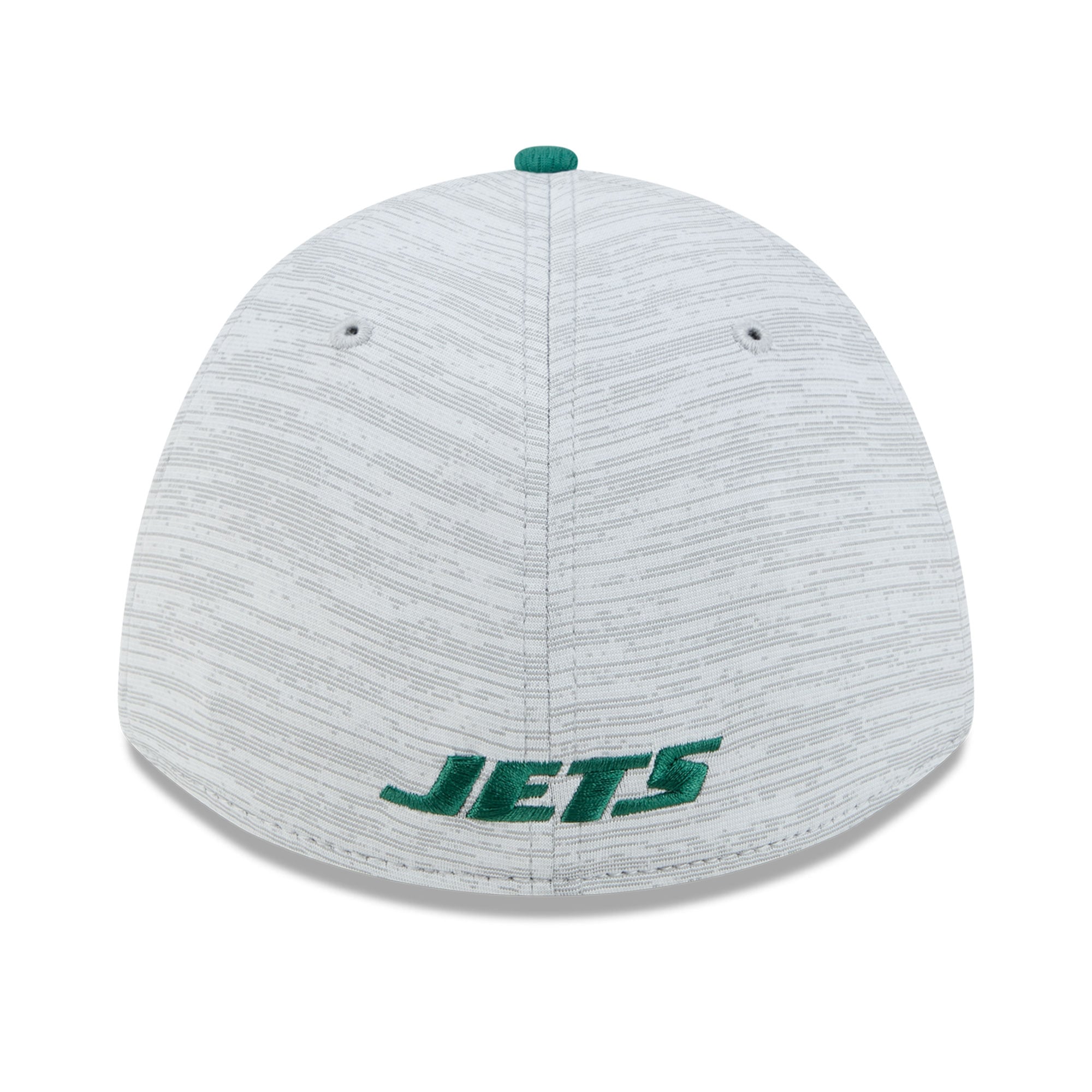 Casquette New Era Flex grise/verte York Jets Tech M-Crown A-Frame 39THIRTY pour homme
