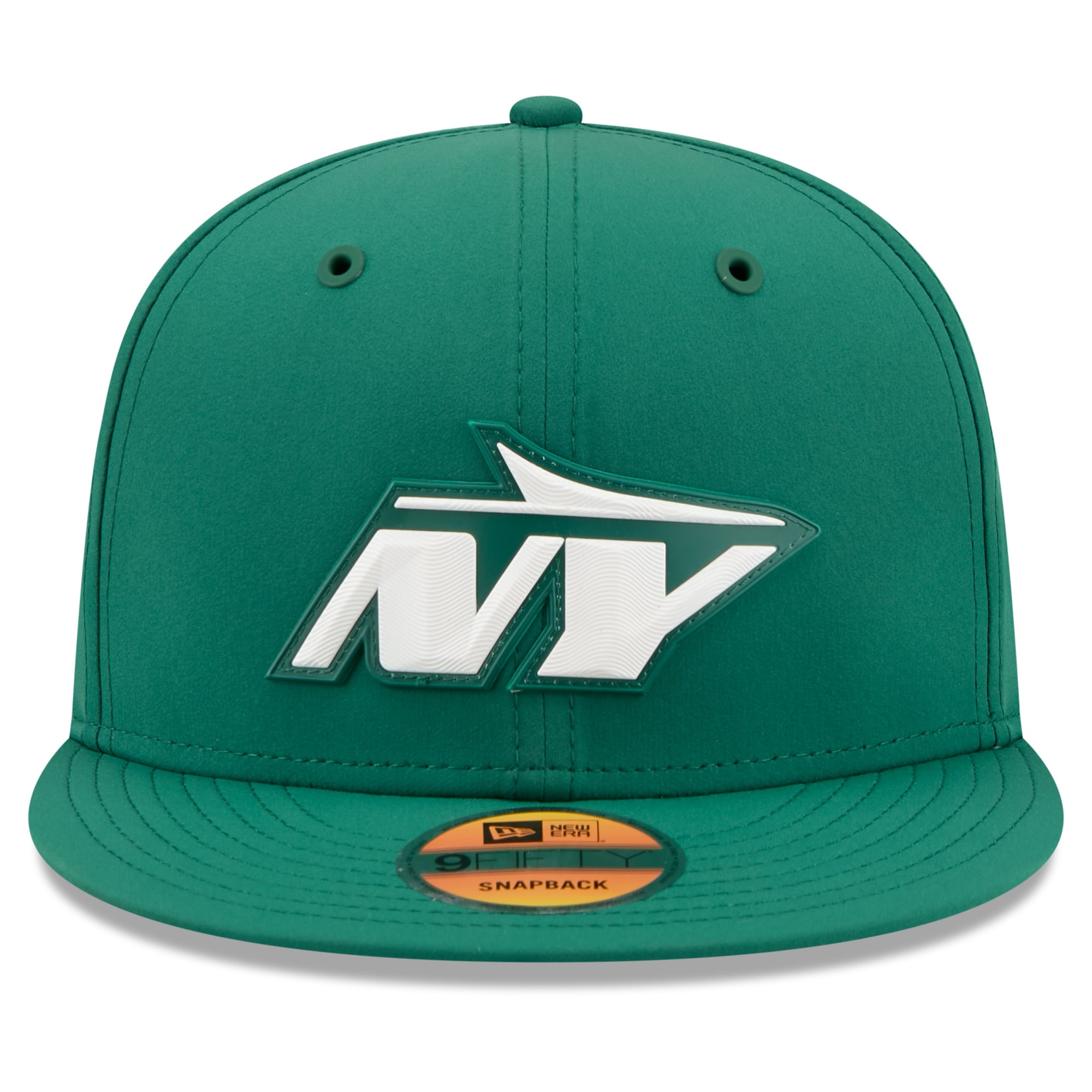 Casquette snapback New Era verte New York Jets 2026 Sideline 9FIFTY pour homme
