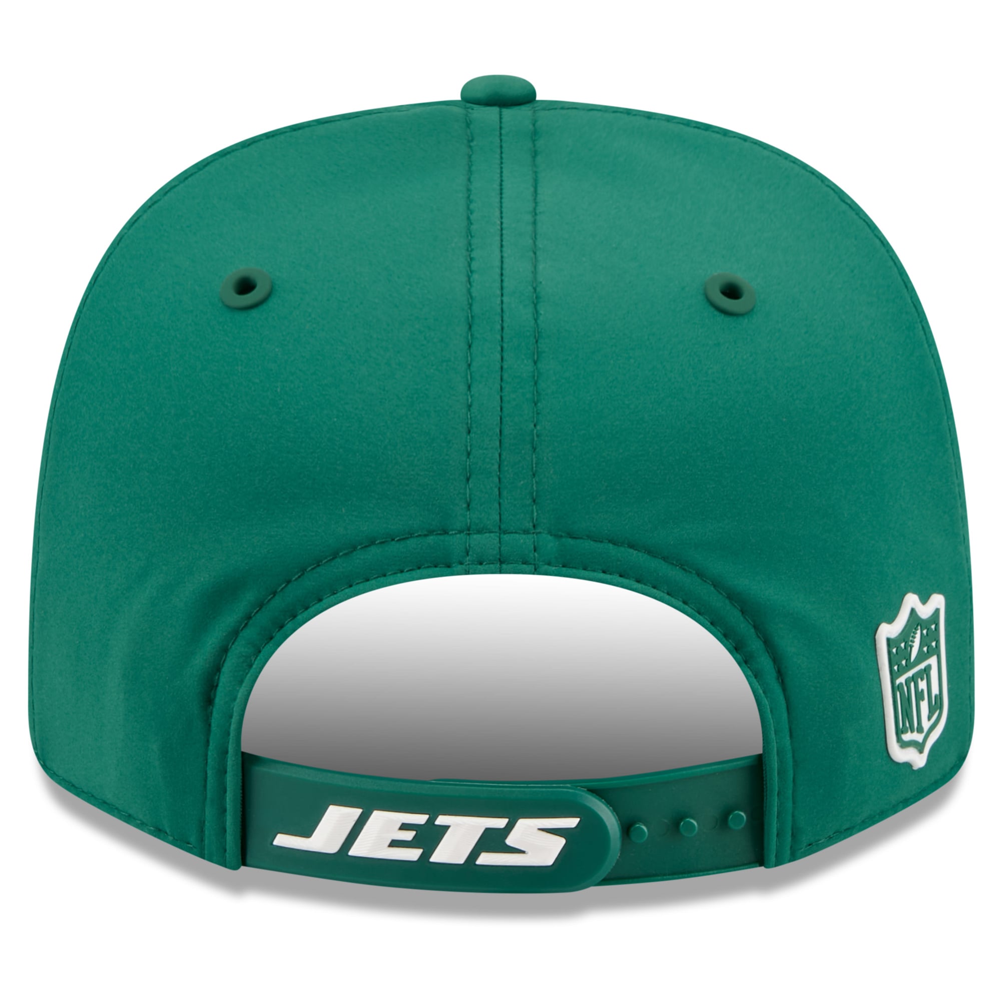 Casquette ajustable New Era verte New York Jets 2026 Sideline 9SEVENTY pour homme
