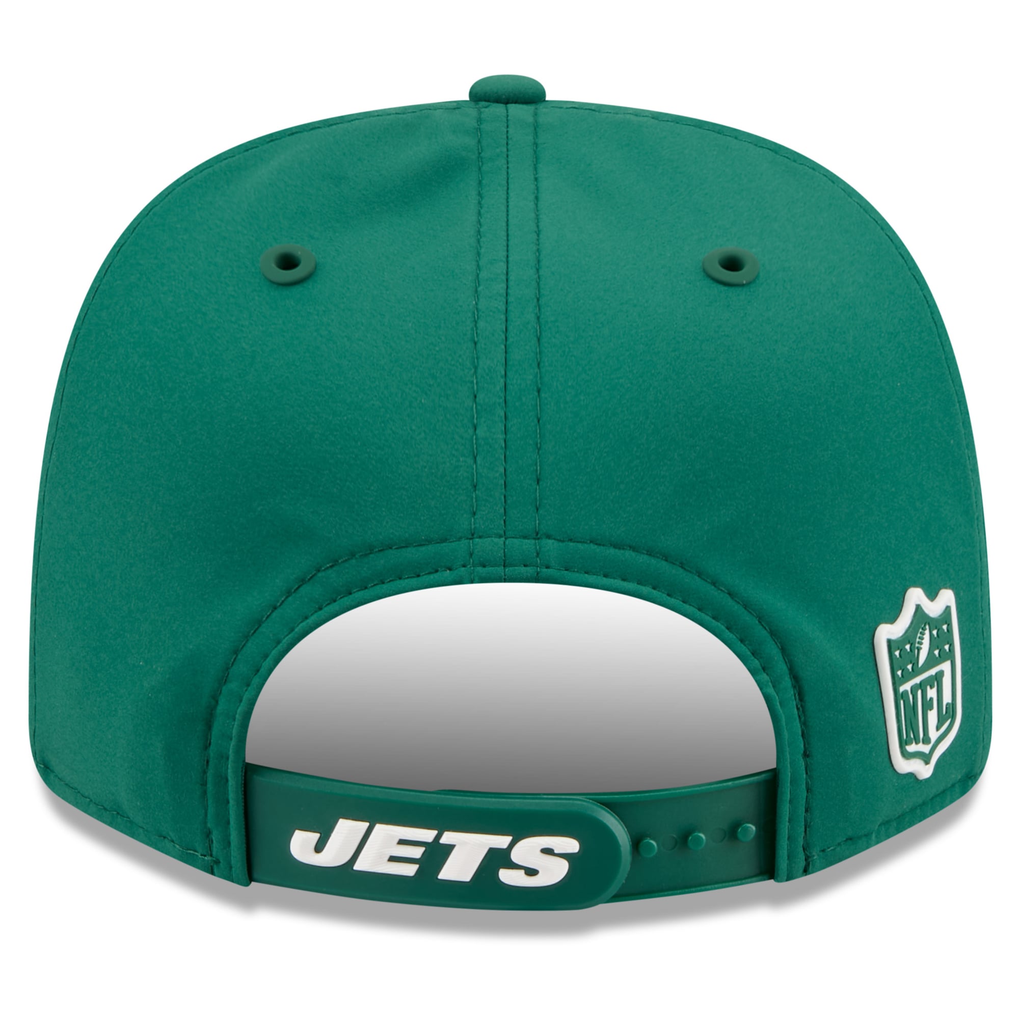 Casquette ajustable New Era verte New York Jets 2026 Sideline Throwback 9SEVENTY pour homme