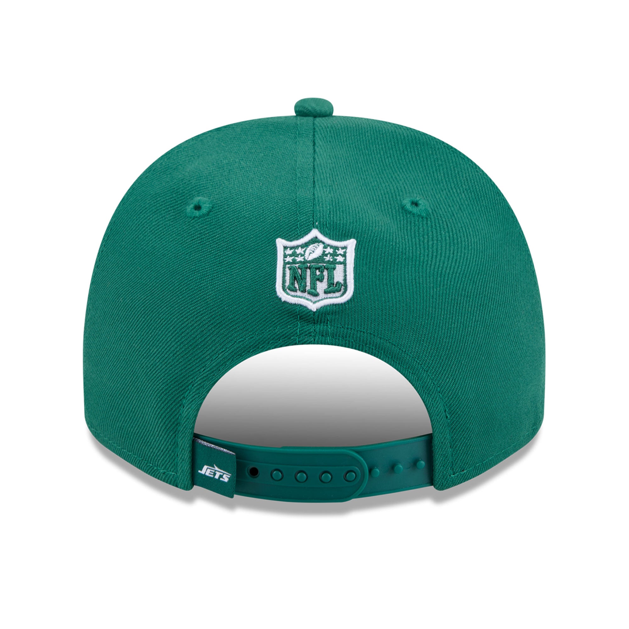Men's New Era Green New York Jets Cartoon A-Frame 9FIFTY Snapback Hat