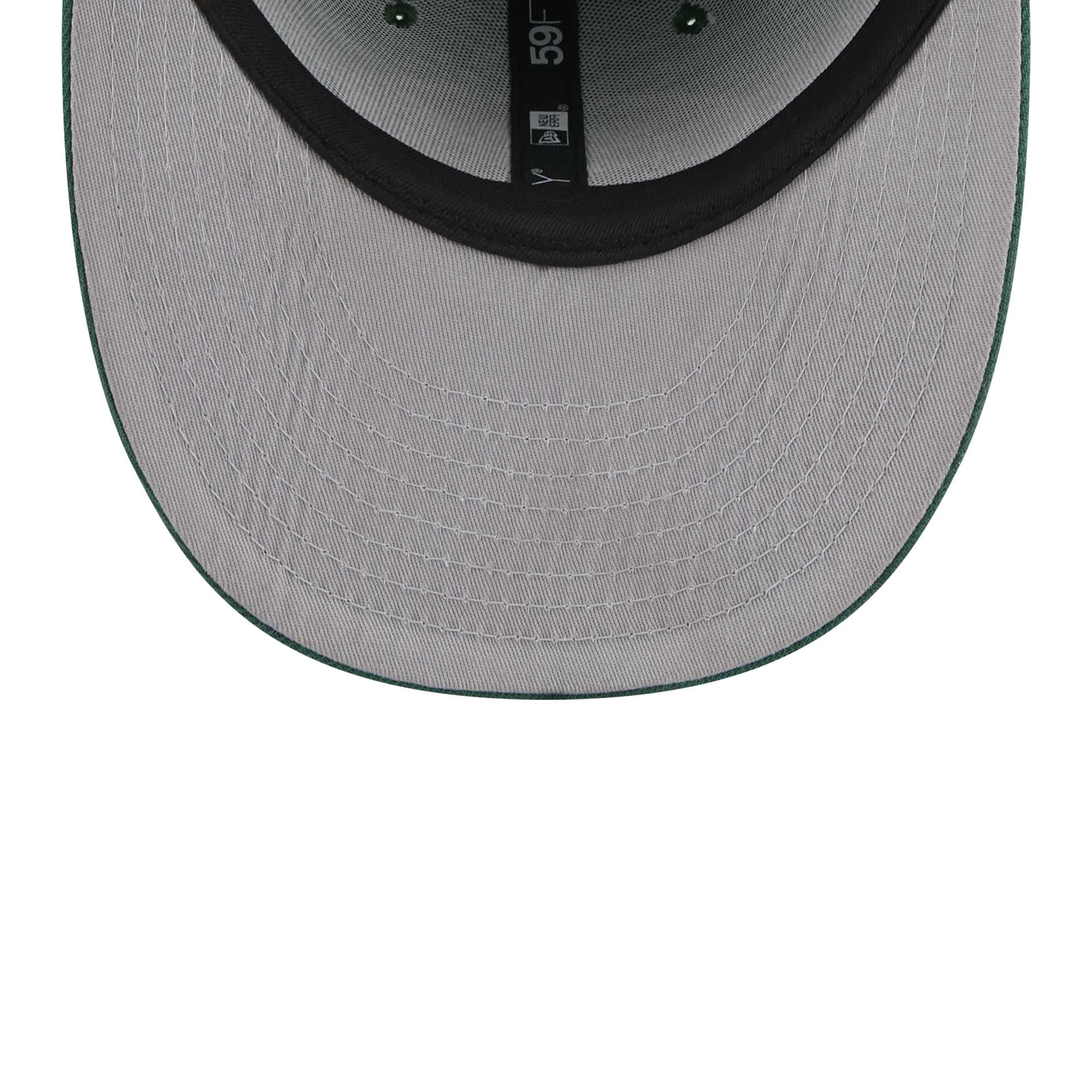 Casquette ajustée 59FIFTY New Era York Jets Omaha Low Profile pour hommes, verte