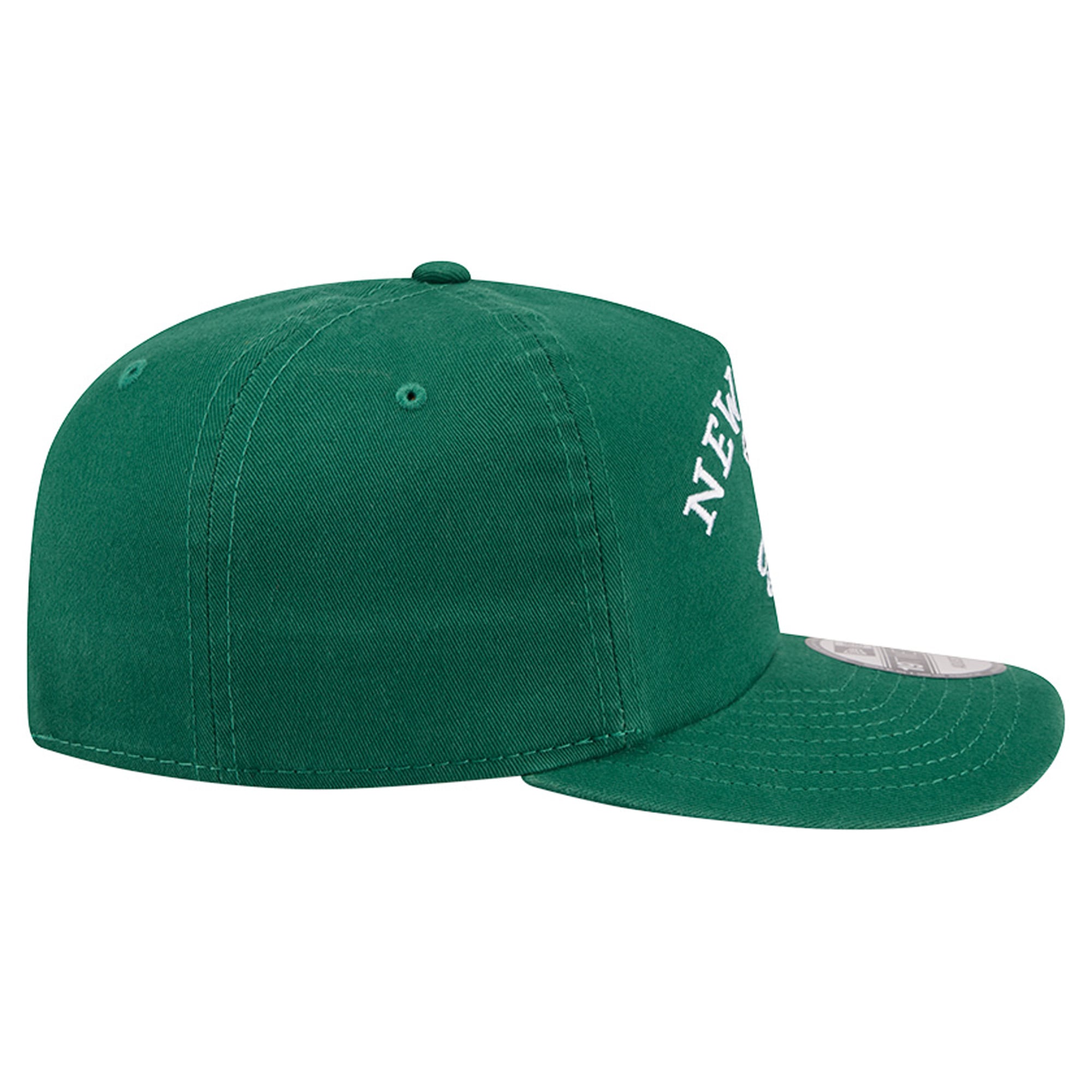 Men's New Era Green New York Jets Stacked 19TWENTY Adjustable Hat